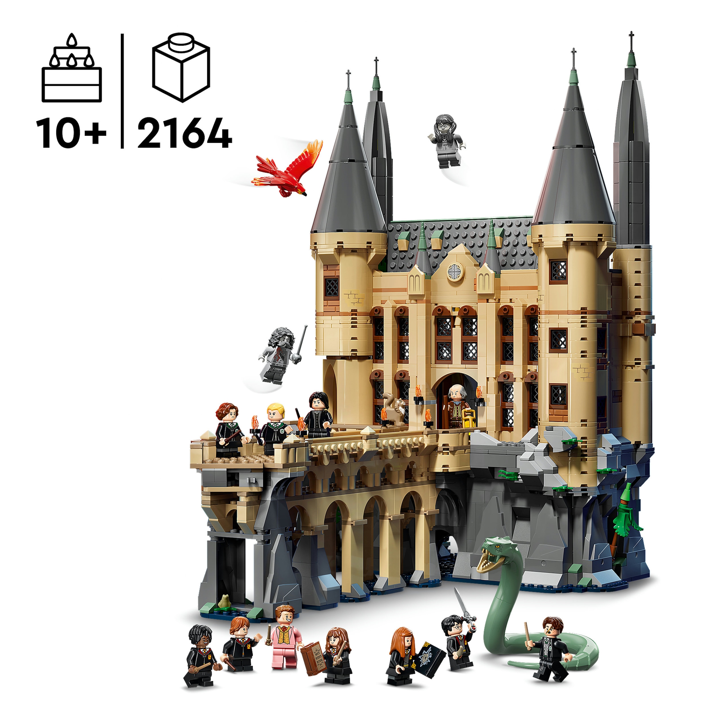 LEGO® Konstruktionsspielsteine »Schloss Hogwarts: Ostflügel (76473), LEGO Harry Potter« Made in Europe