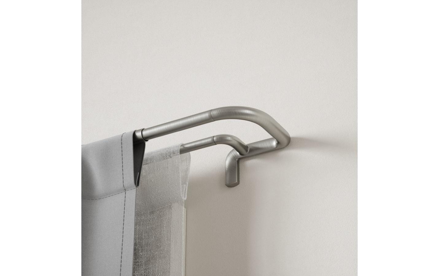 Umbra Vorhangstange »Twilight 76 - 213 cm Nickel«