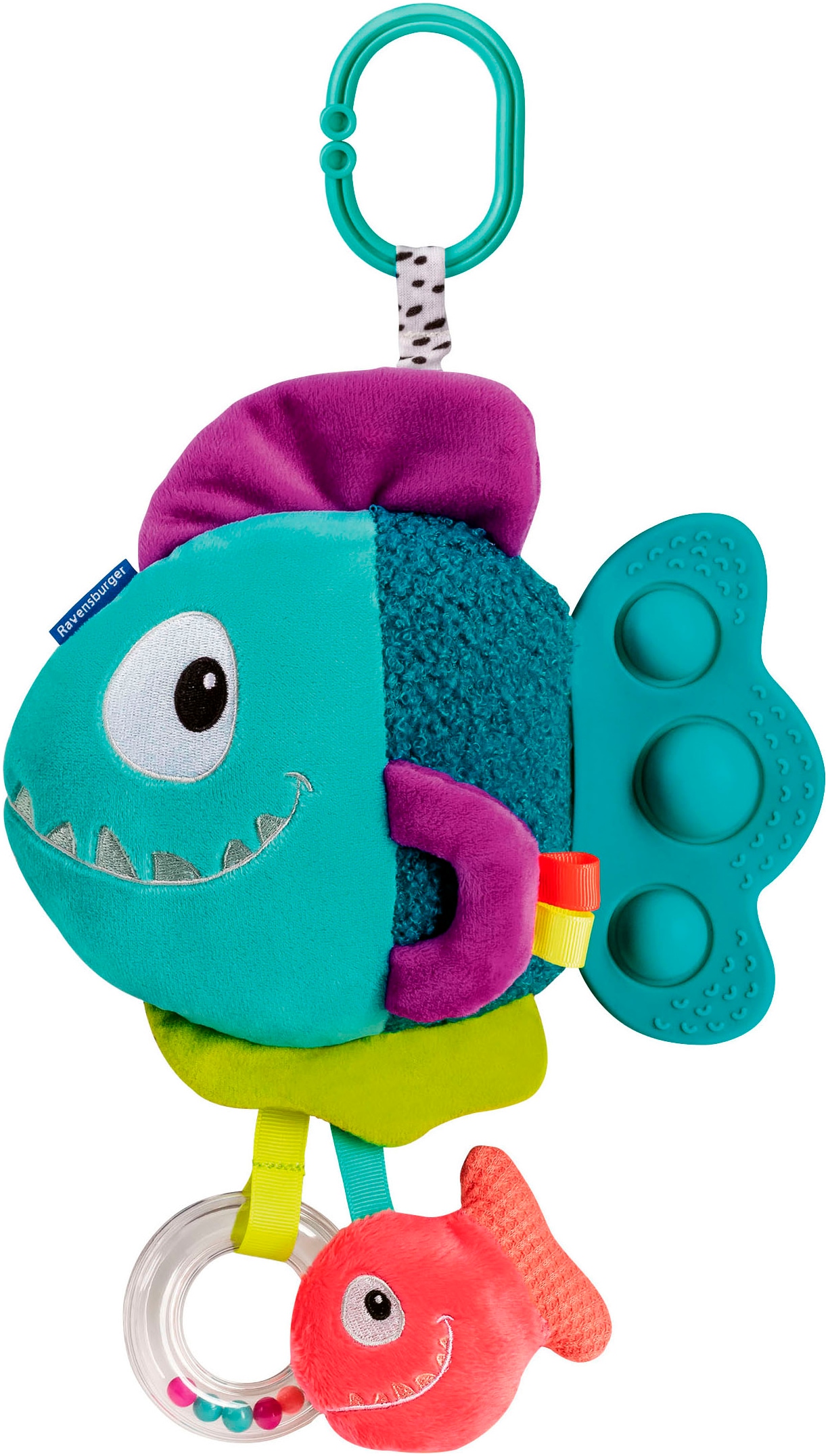 Ravensburger Greifspielzeug »Play+ Pop-it Piranha (blau)«