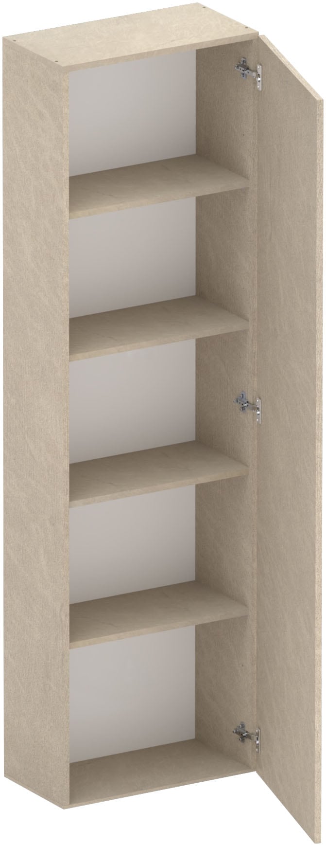 INOSIGN Mehrzweckschrank »Infinity Breite 54 cm, Stauraumschrank mit 1 Tür, Mehrzweckschrank,«, mit Push-to-open Funktion, 2 Größen, verschiedene Farben
