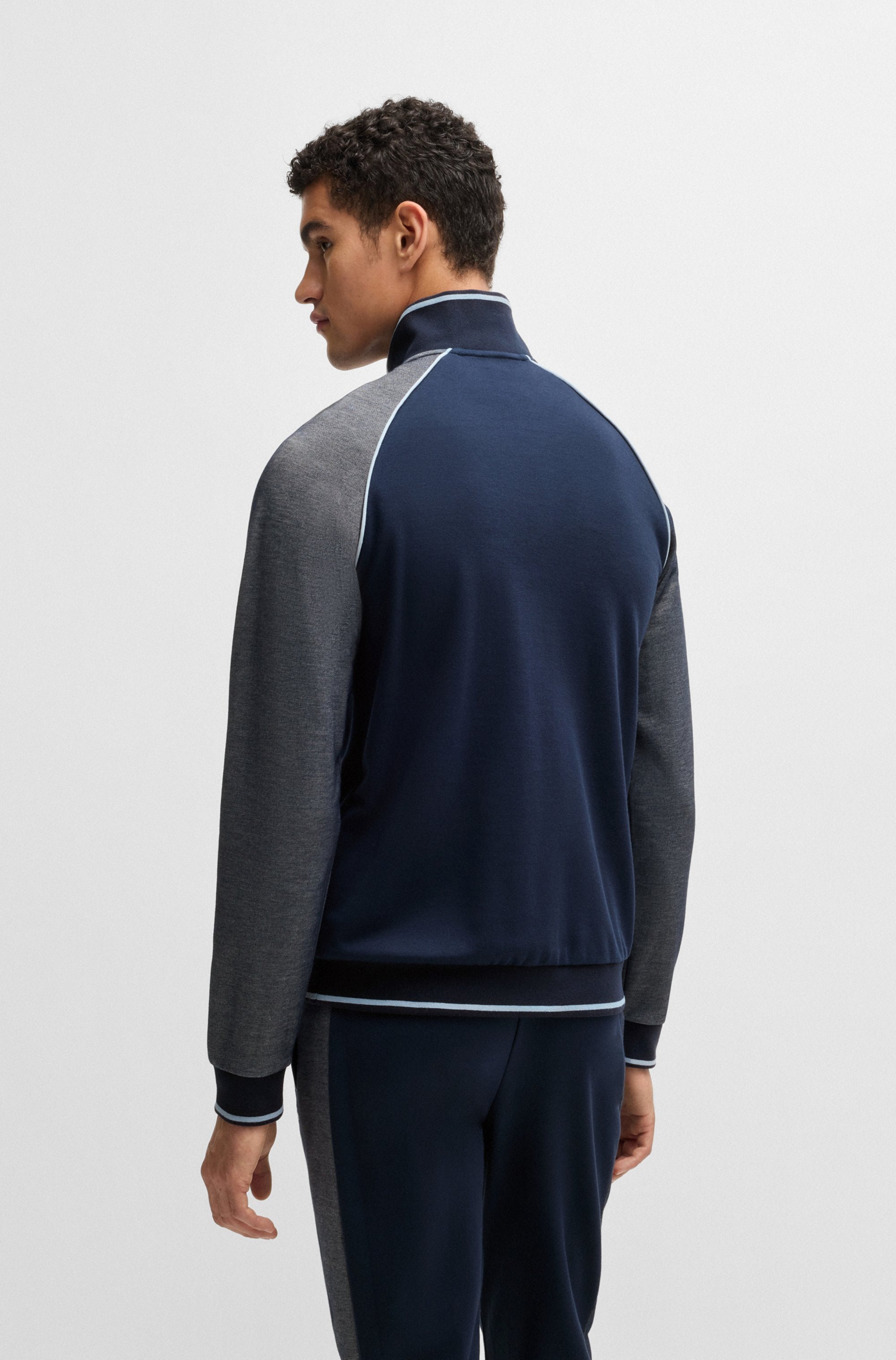 BOSS Sweatshirt »Tracksuit 1/4 Jacket«