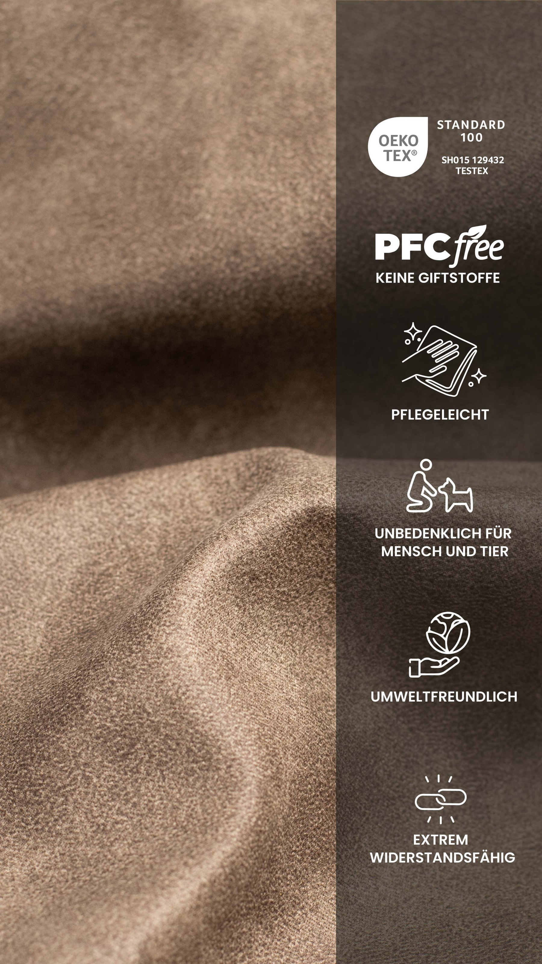 HELA Freischwinger »Pia«, (Set), Microfaser