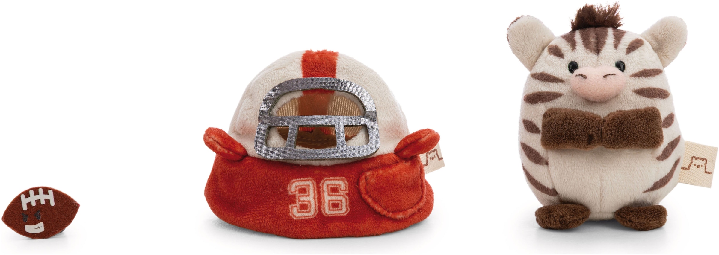 Nici Kuscheltier »mymochi, Zebra Stripey, 8 cm« in Geschenkbox