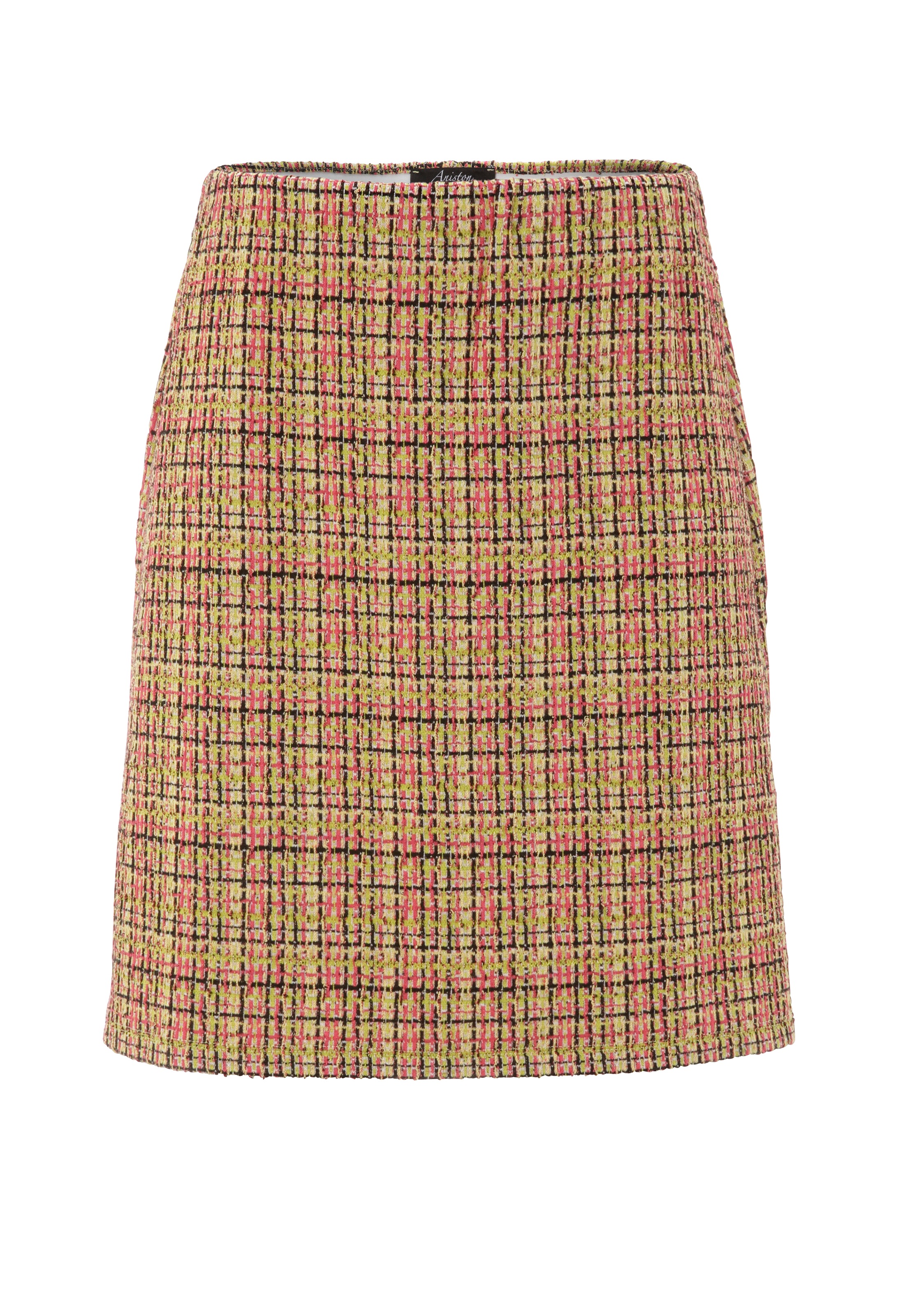 5. Bild von Aniston CASUAL Minirock, mit trendfarbenem Karo im Boucle-Look