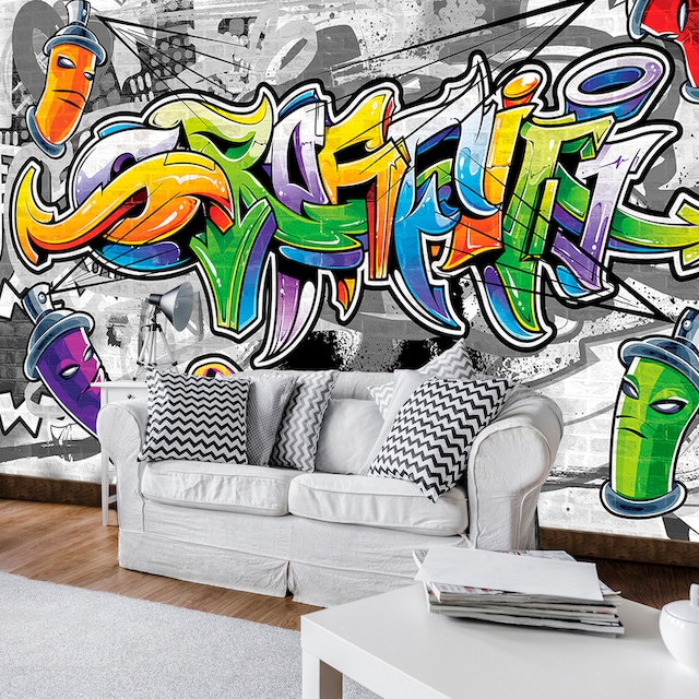 Graffiti«, Fototapete Motiv auf kaufen Raten Consalnet »Buntes