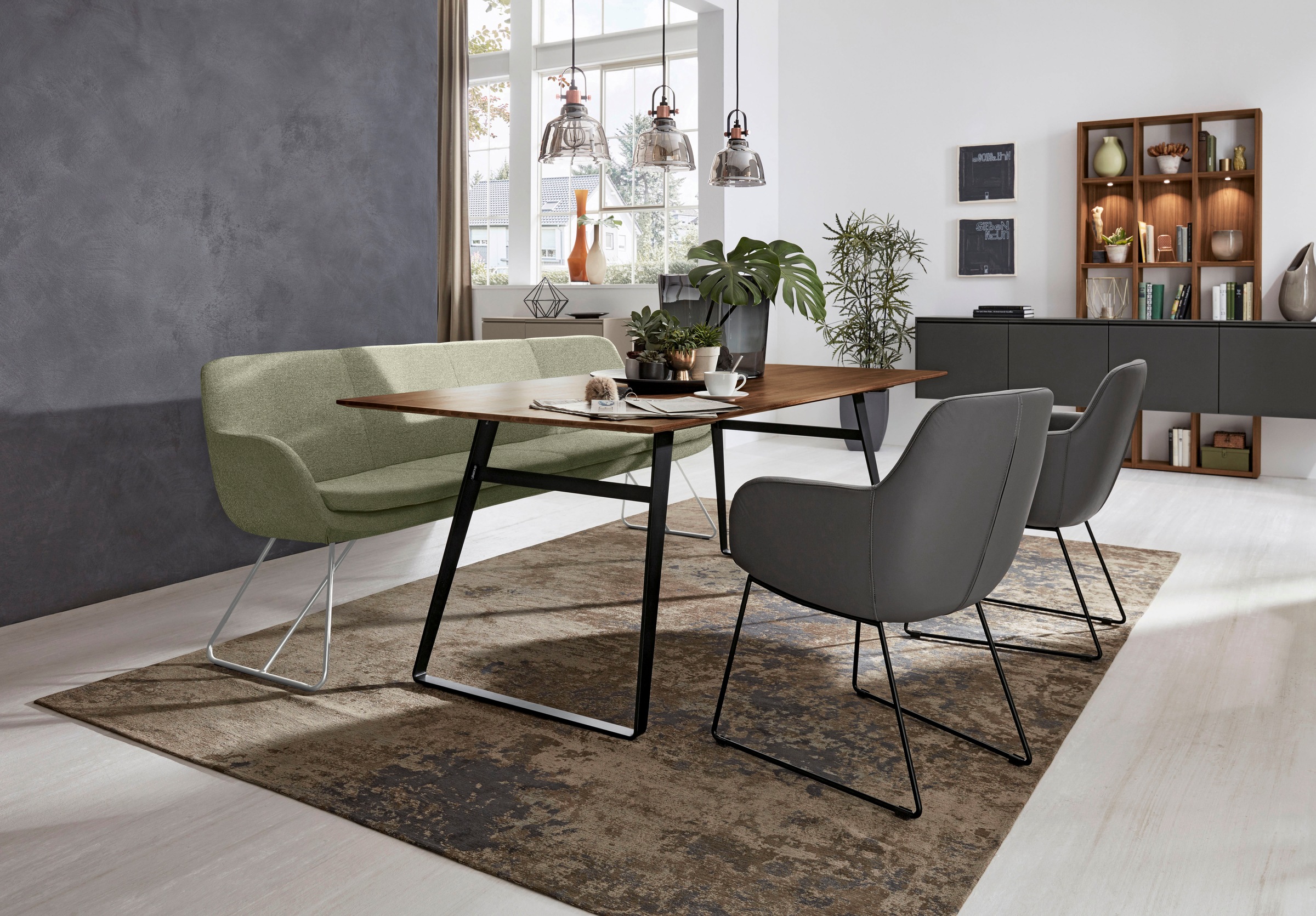 Musterring Essbank "Tavia" Schlittengestell in drei Ausführungen, Breite 18 günstig online kaufen