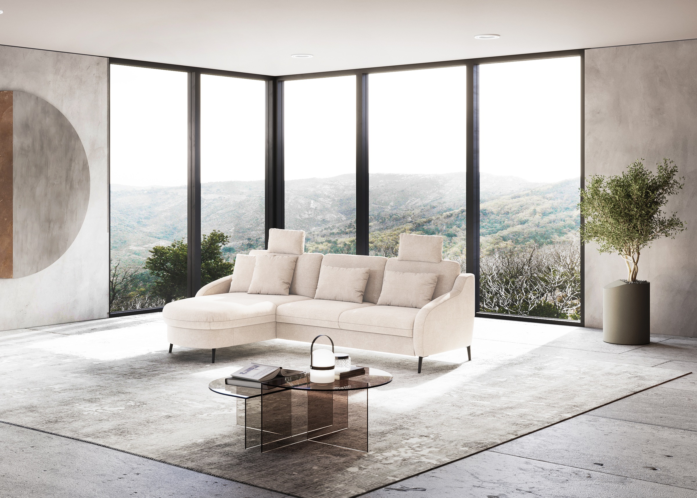 sit&more Ecksofa »Soul L-Form«, wahlweise mit Bettfunktion günstig online kaufen