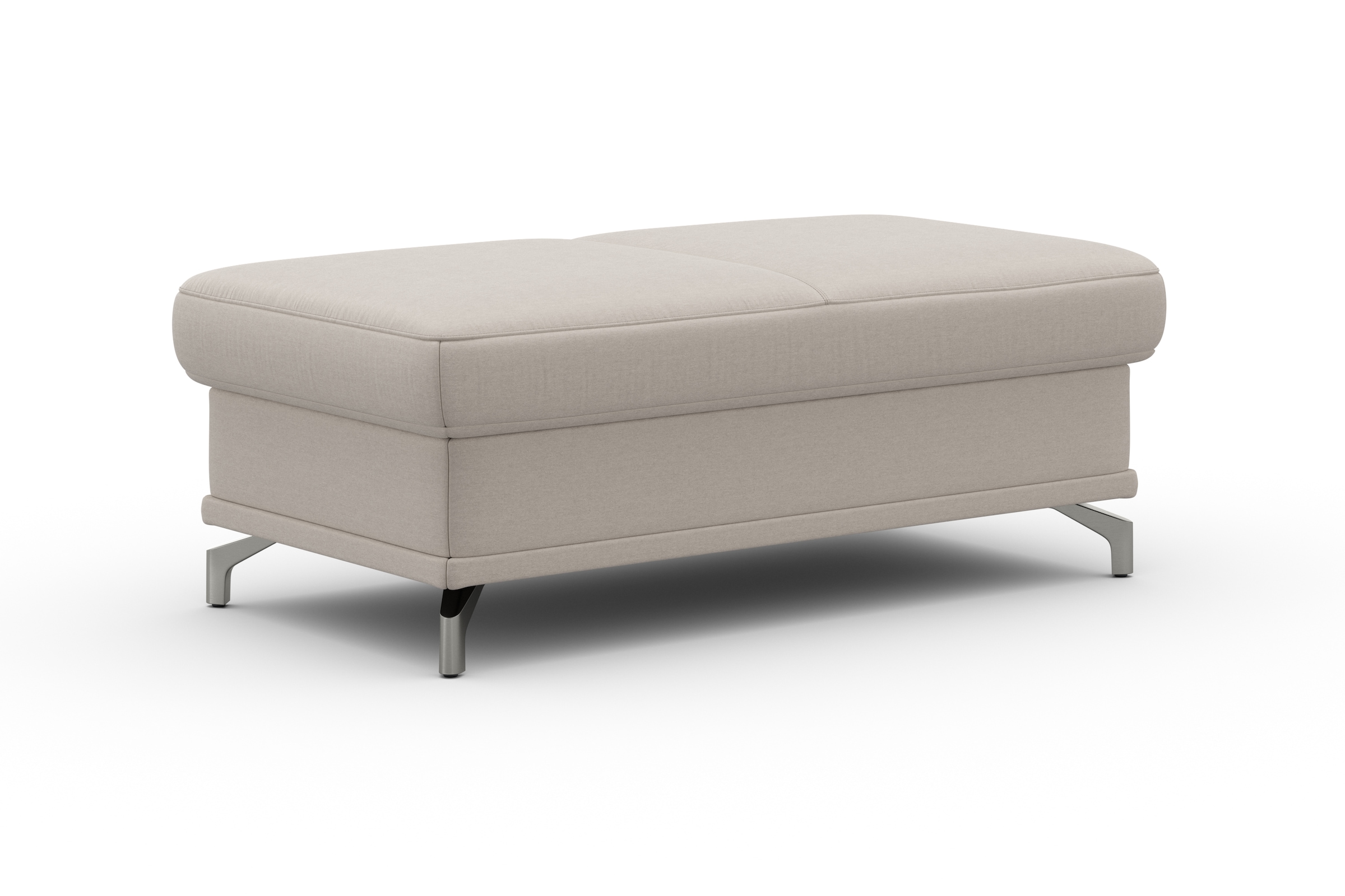 sit&more Hocker »Cabrio, B: 113 cm« individuell zu kombinieren, Federkern