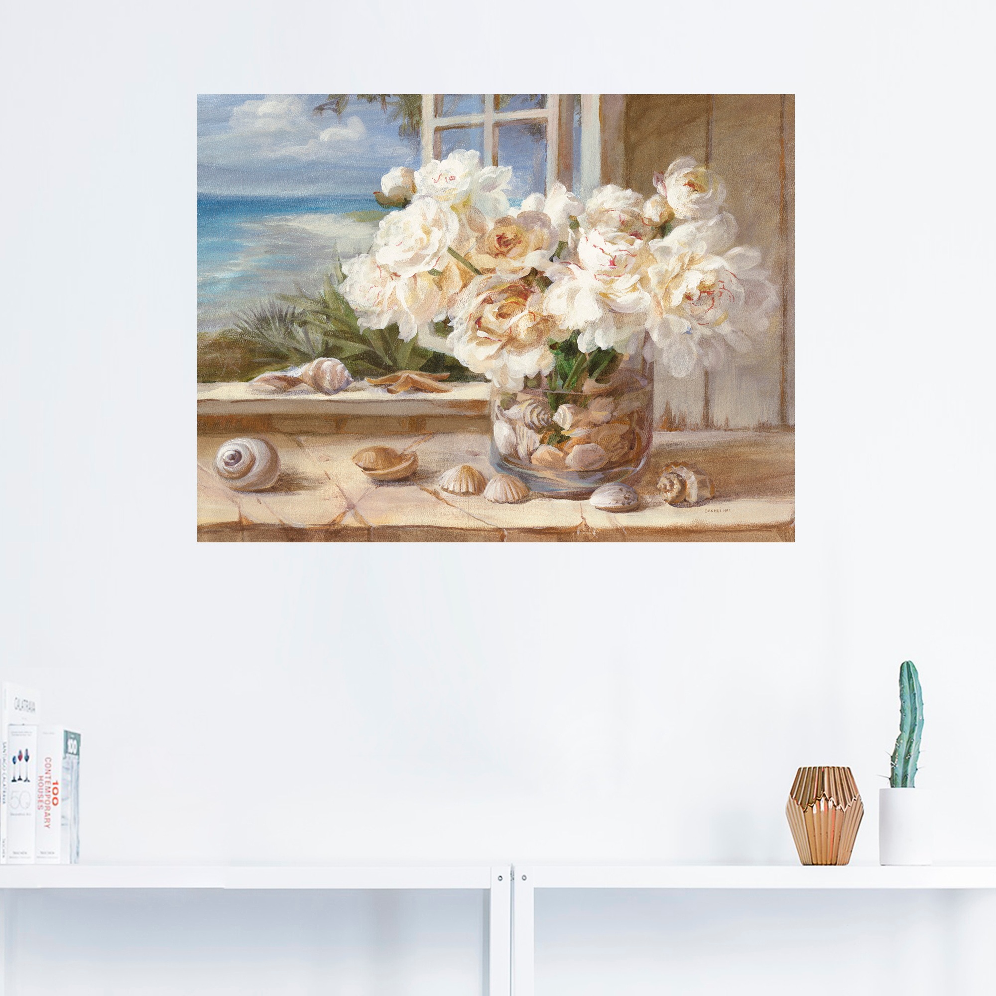 Artland Wandbild »Am See«, Arrangements, (1 St.), als Leinwandbild, Poster, günstig online kaufen