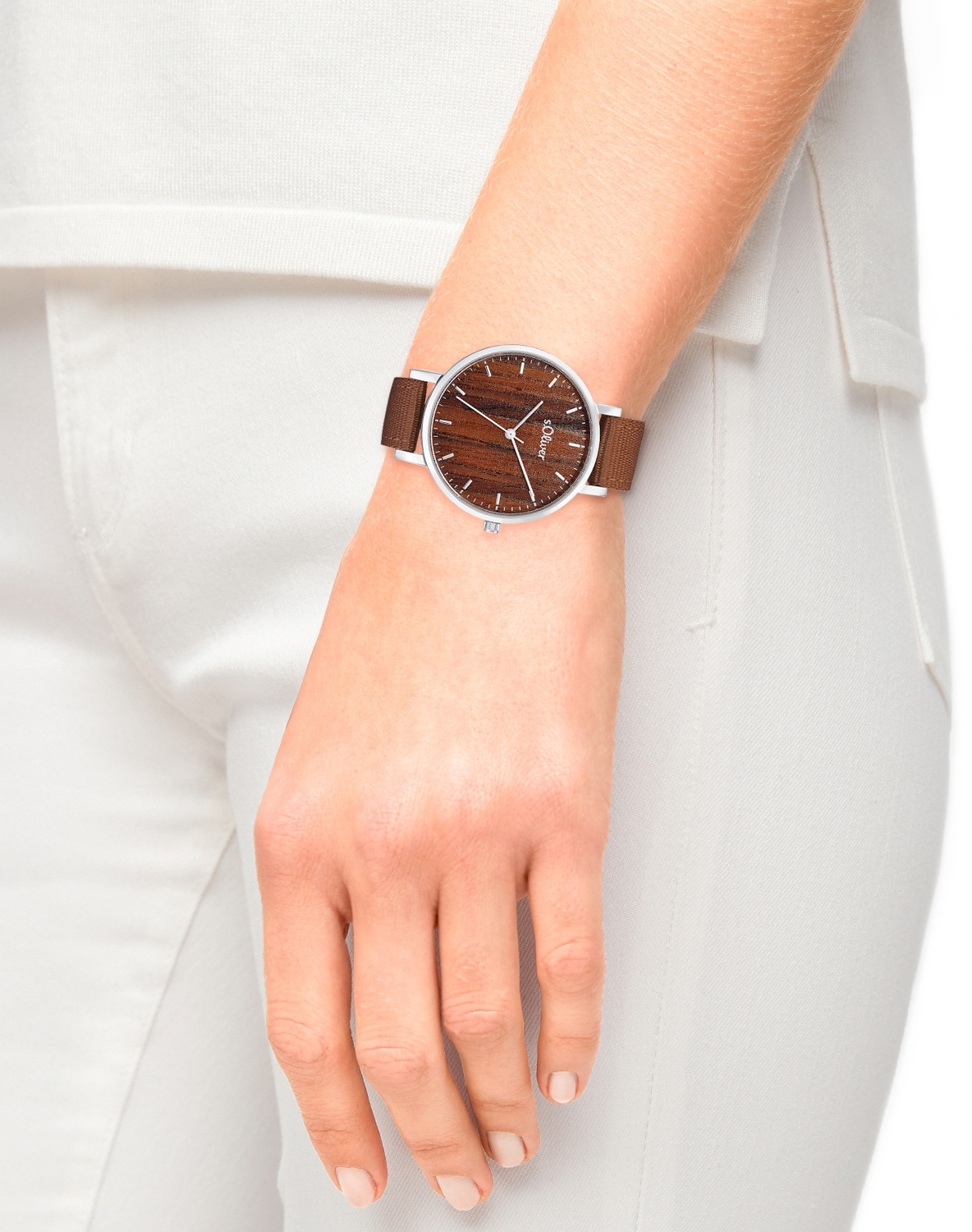 s.Oliver Quarzuhr, Armbanduhr, Damenuhr, analog