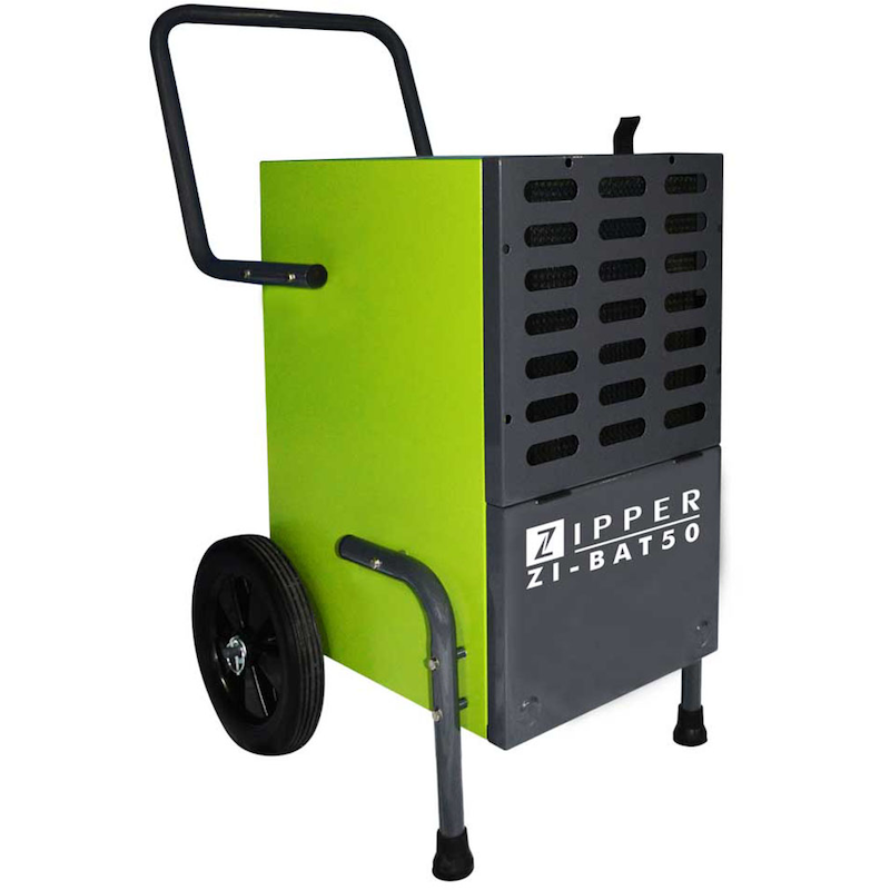 ZIPPER Luftentfeuchter »entfernt effektiv Feuchtigkeit aus Wänden« Tank 50 l für geschlossene Räume von 50 bis 70 m² im Keller oder auf Baustellen...