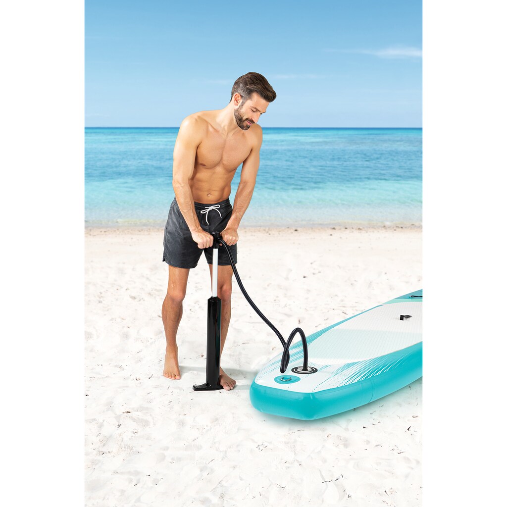 MAXXMEE Inflatable SUP-Board »MAXXMEE Stand-Up Paddle-Board 2021«, (Spar-Set, 7 tlg., mit Paddel, Pumpe und Transportrucksack)