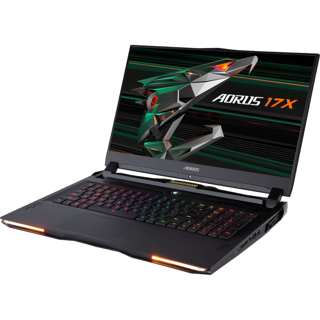 Gigabyte Notebook »AORUS 17X YD-94DE367SP«, 43,94 cm, / 17,3 Zoll, Intel, Core i9, GeForce RTX 3080, 1512 GB SSD