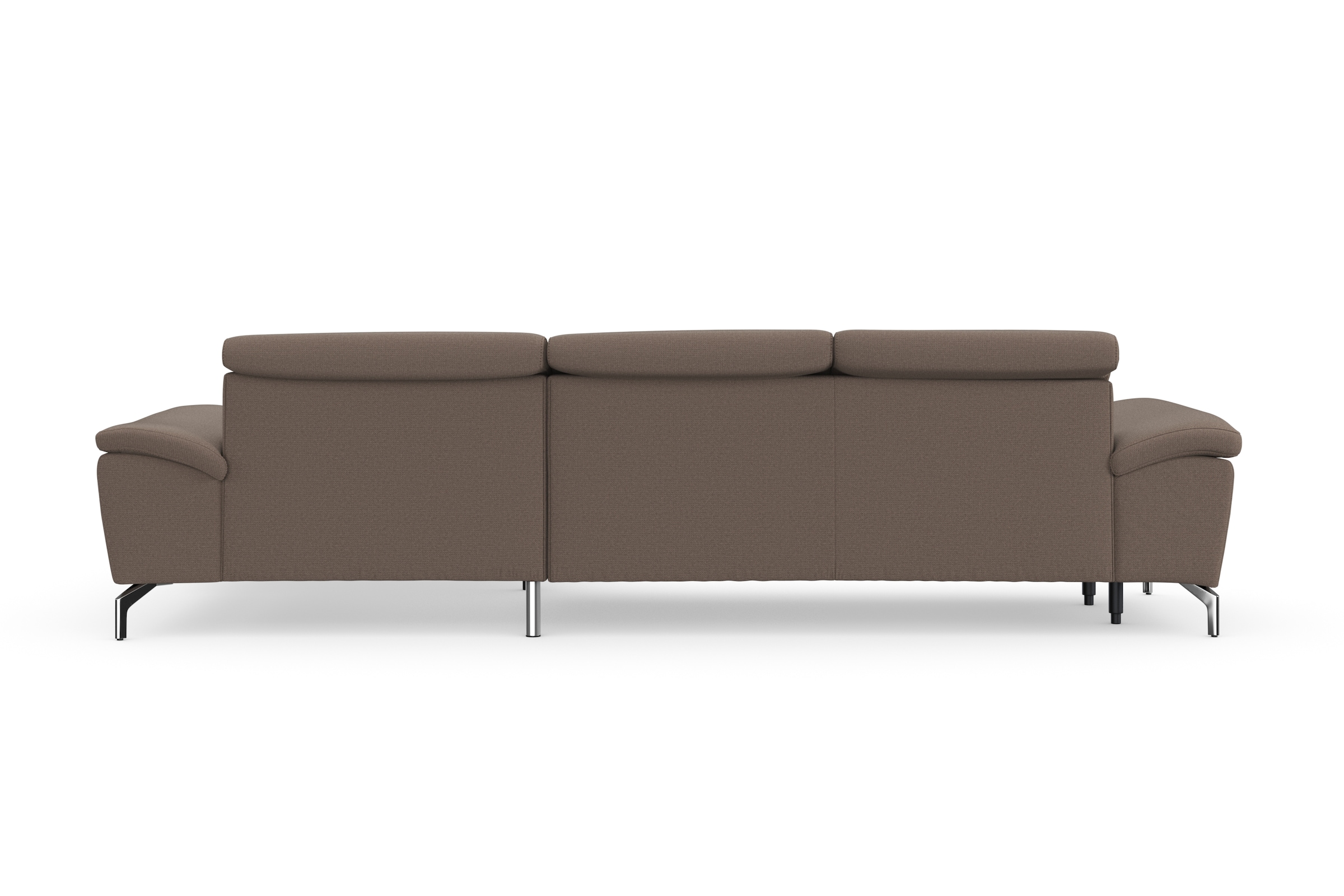 sit&more Ecksofa »Cool L-Form«, wahlweise mit Kopfteilverstellung und Vorziehsitz, motorisch