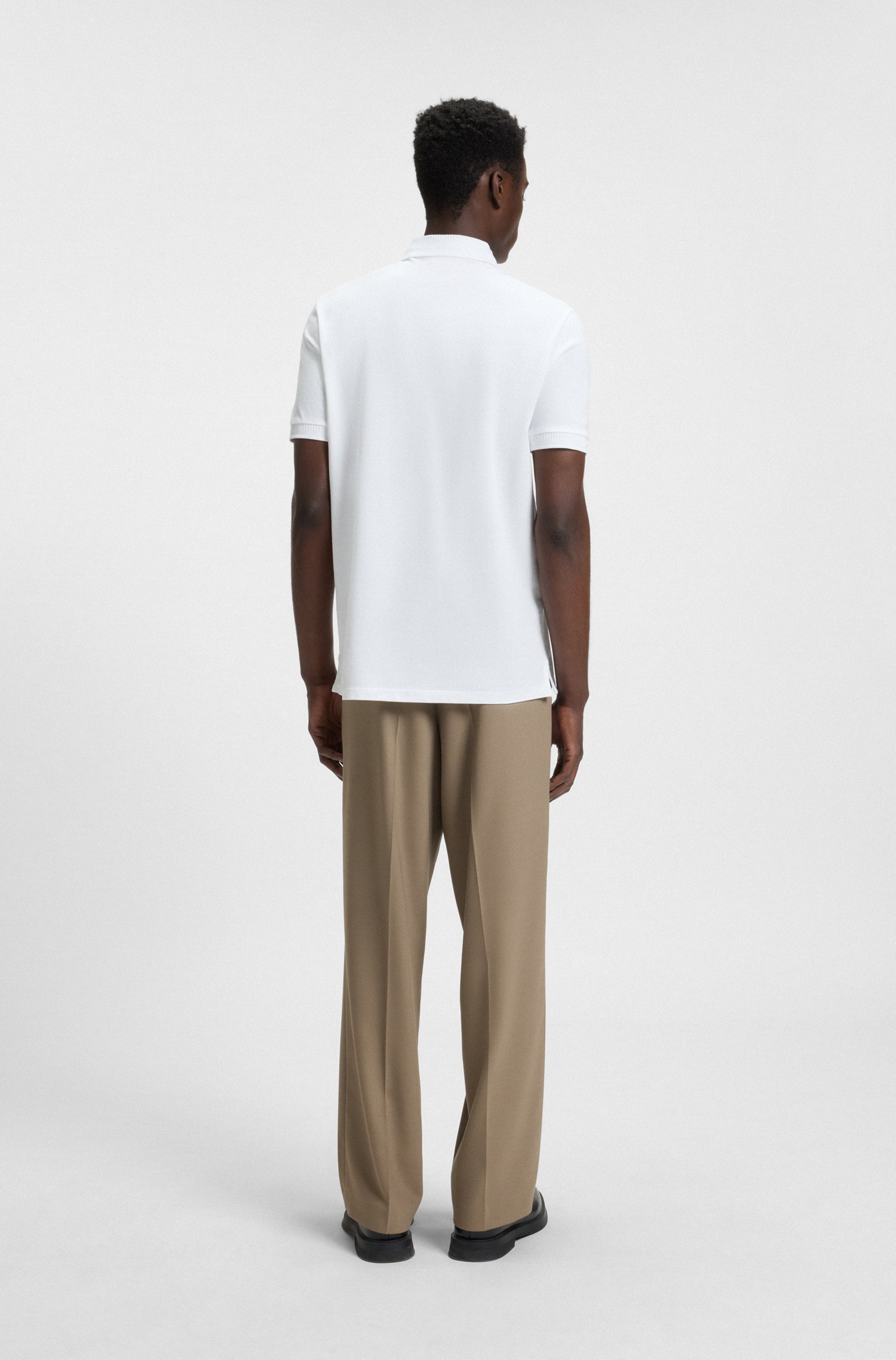 HUGO Poloshirt »Dereso« Slim Fit, Kurzarm, HUGO Weblabel