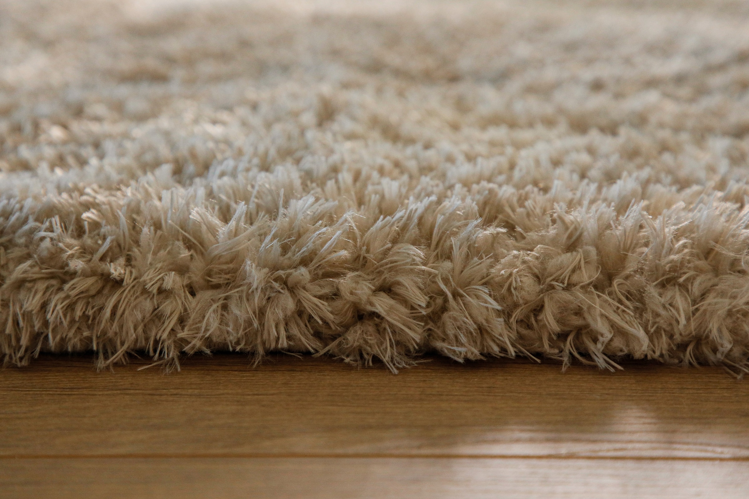 Esprit Hochflor-Teppich »YOGI  ESP-096« rund 50 mm Höhe flauschiger weicher Flor, 100% recyceltem PET, Wohnzimmer