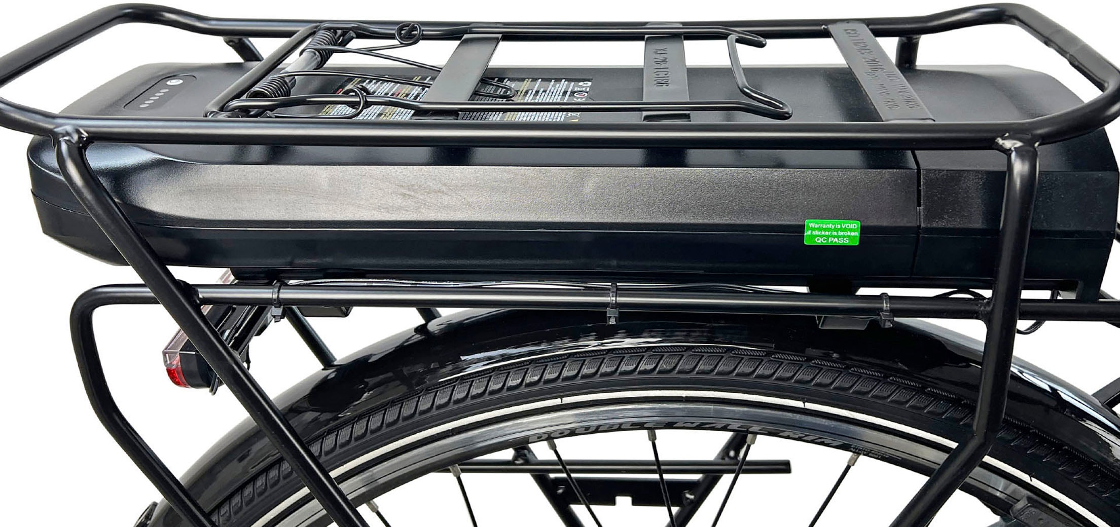 LLobe E-Bike »City E-Bike 28" County anthrazit«, Shimano, Altus, Heckmotor 250 W