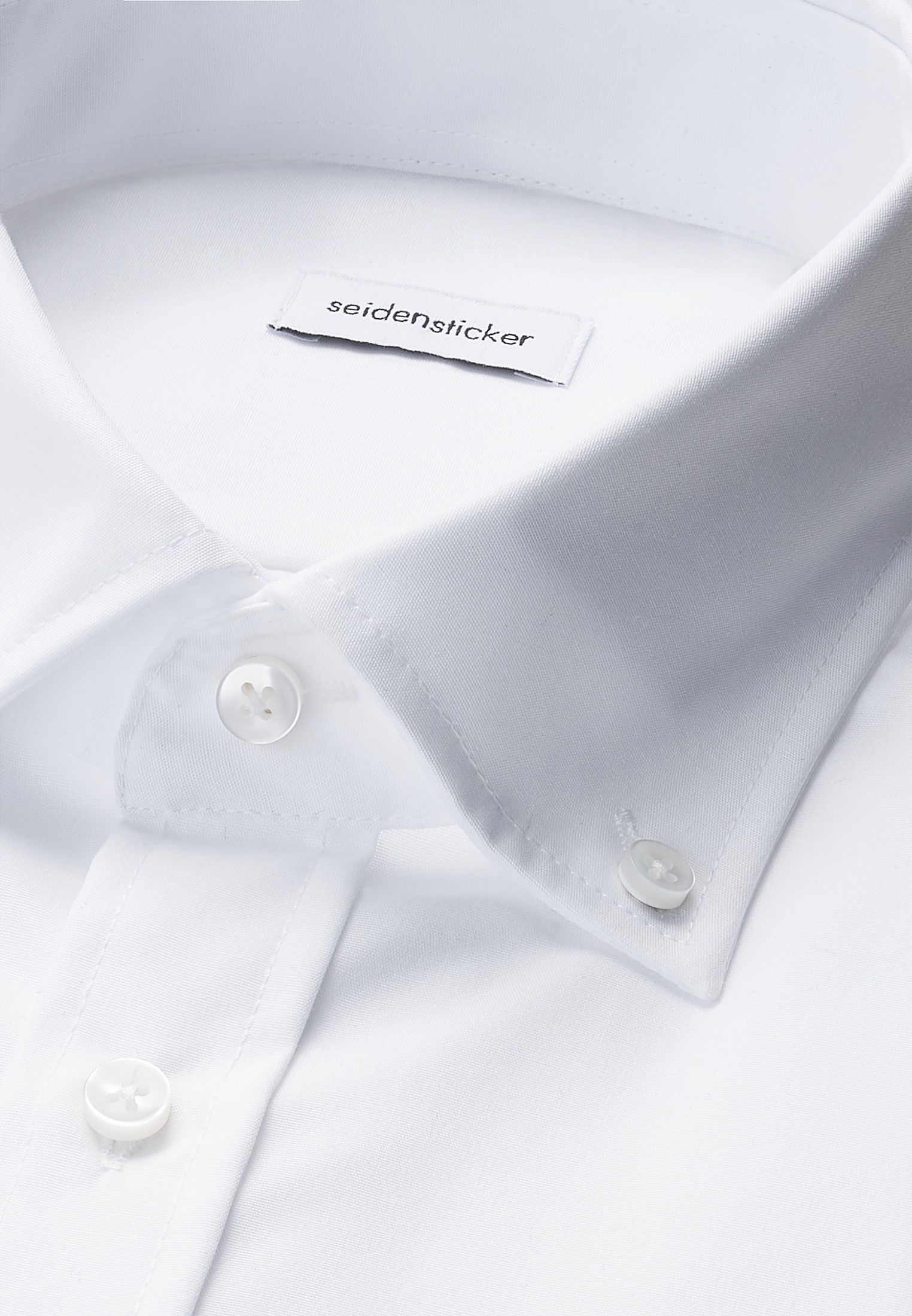 seidensticker Businesshemd »Schwarze Rose« Regular 1/1 Button-Down-Kragen Uni