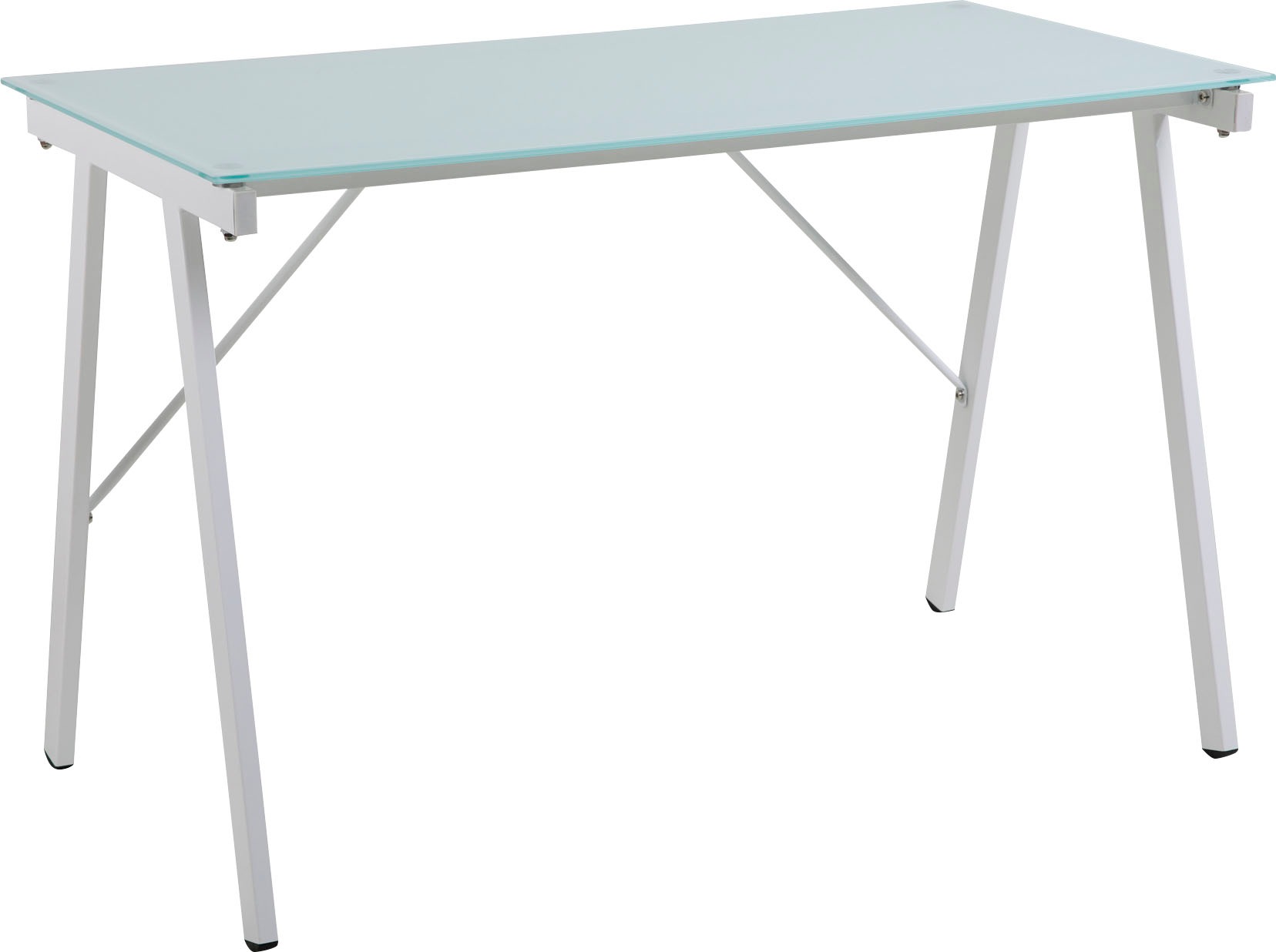 INOSIGN Schreibtisch »Tullia«, mit Platte aus Sicherheitsglas günstig online kaufen