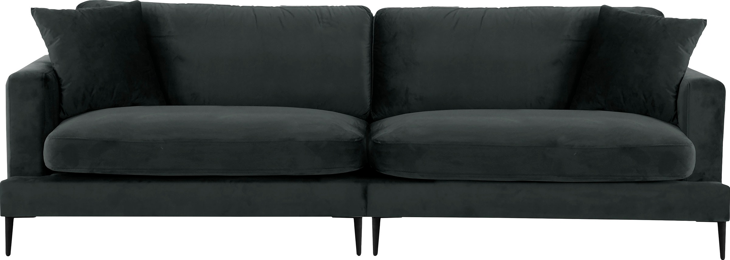 Home affaire Big-Sofa »Cozy elegantes Designsofa, Maße B/T/H: 252/97/80 cm« günstig online kaufen