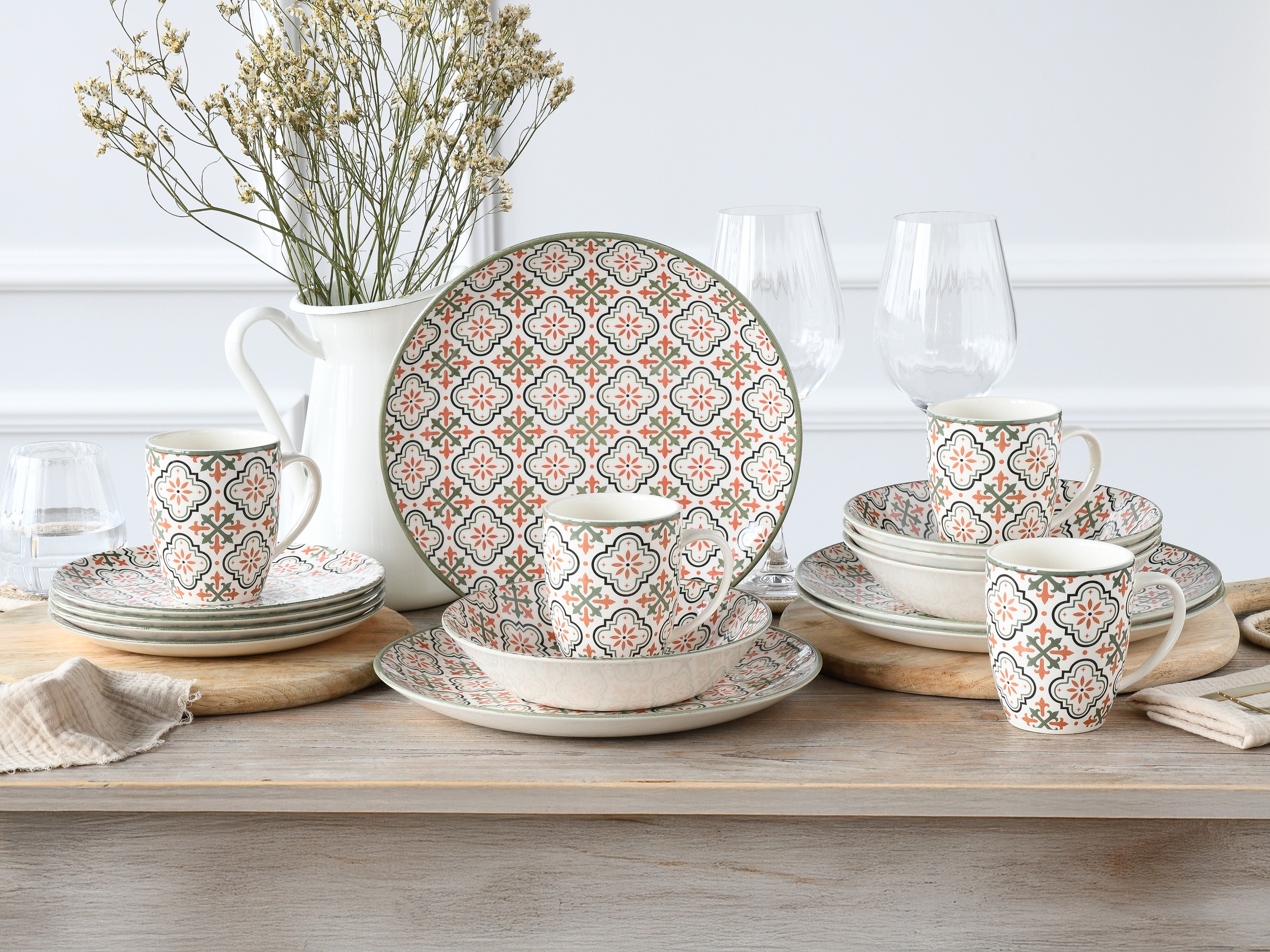 CreaTable Kombiservice »Rumi« orientalisch mediterraner Stil