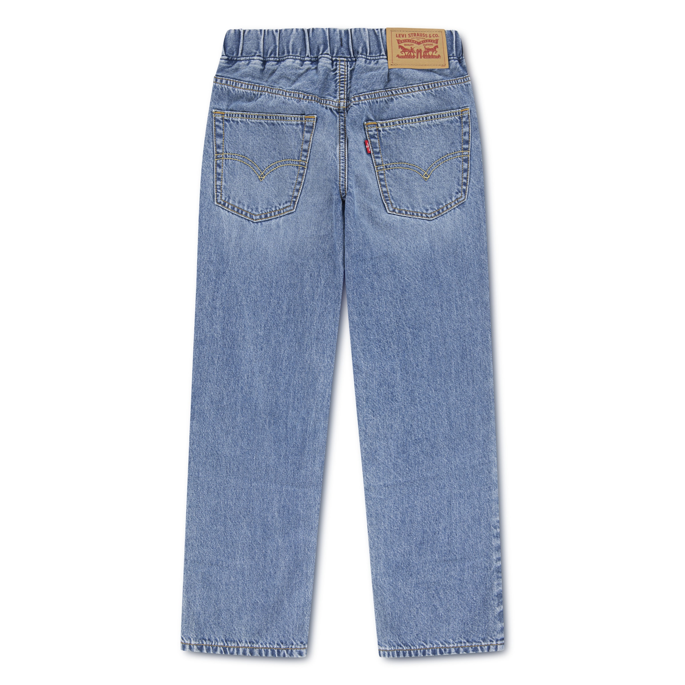 Levi's® Kids Loose-fit-Jeans »LVB PULL ON STAY LOOSE TAPER J« im Five-Pocket Style