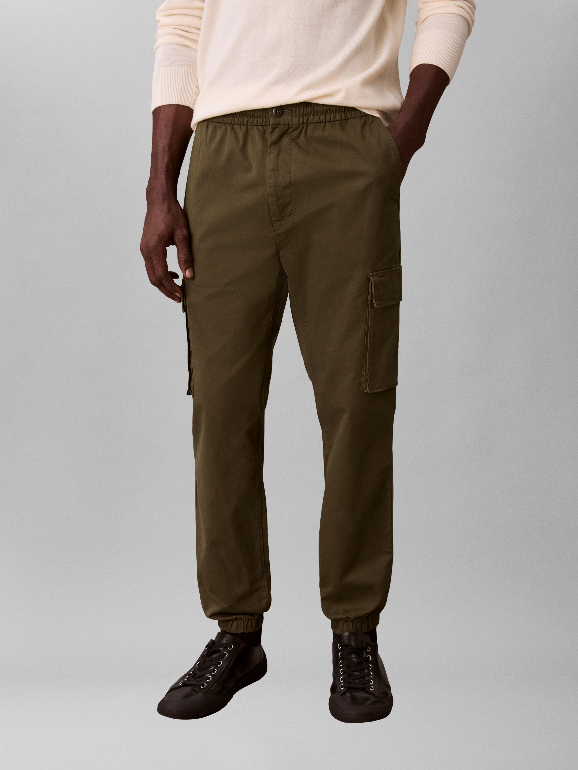 Calvin Klein Jeans Cargohose  elastischer Bund, Skinny fit, Cargotaschen