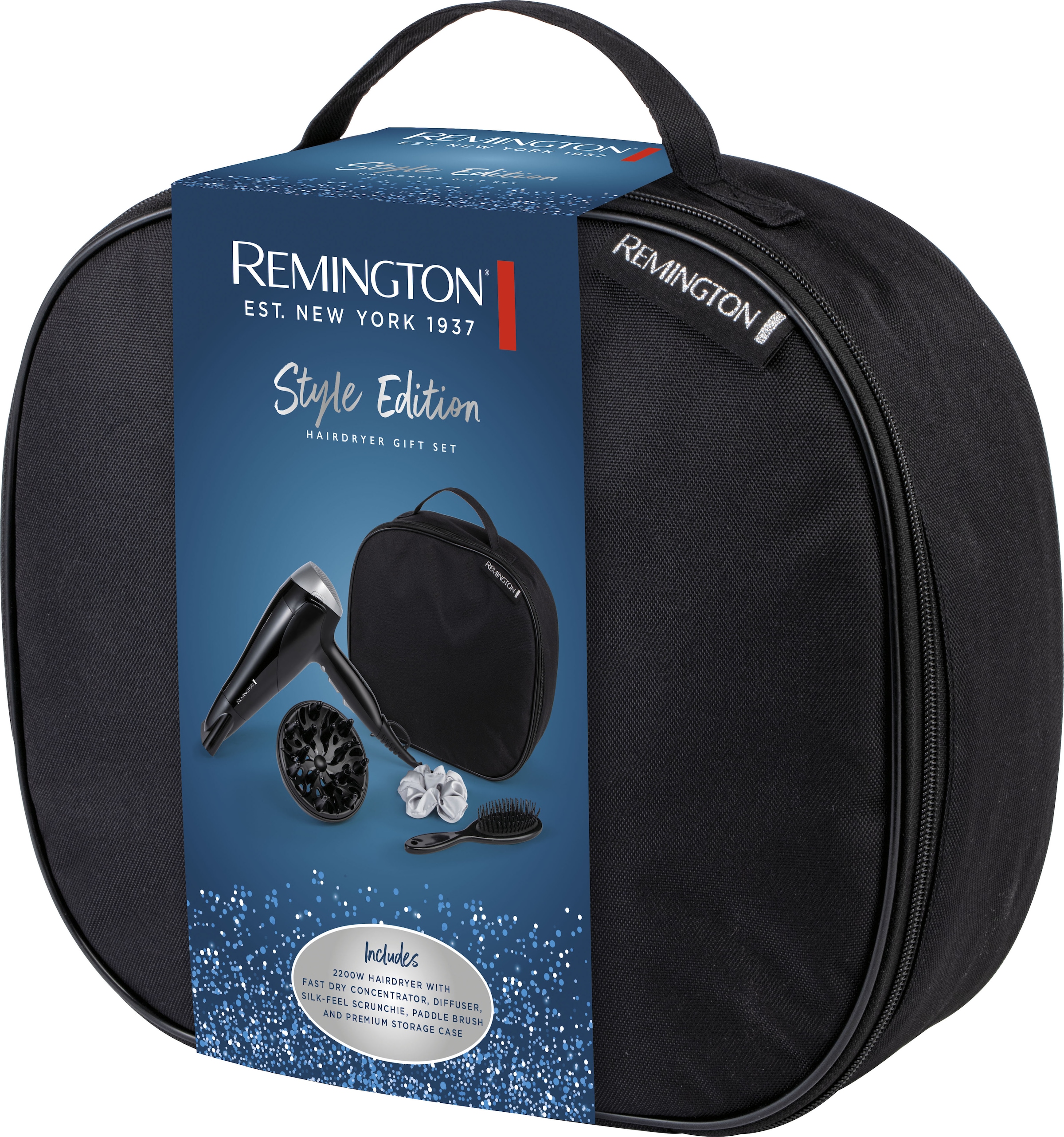 Remington Haartrockner »D3171GP Style Edition Giftset«, 2200 W, 2 Aufsätze