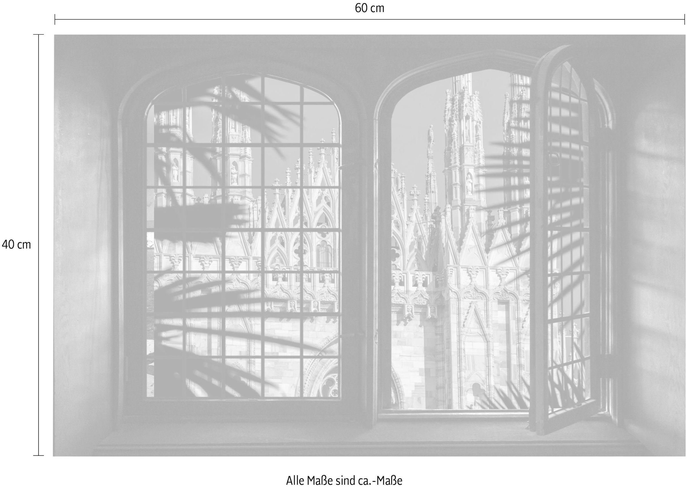 queence Wandsticker »Spain«, Wandsticker, Wandbild, selbstklebend, 3D, Fenster
