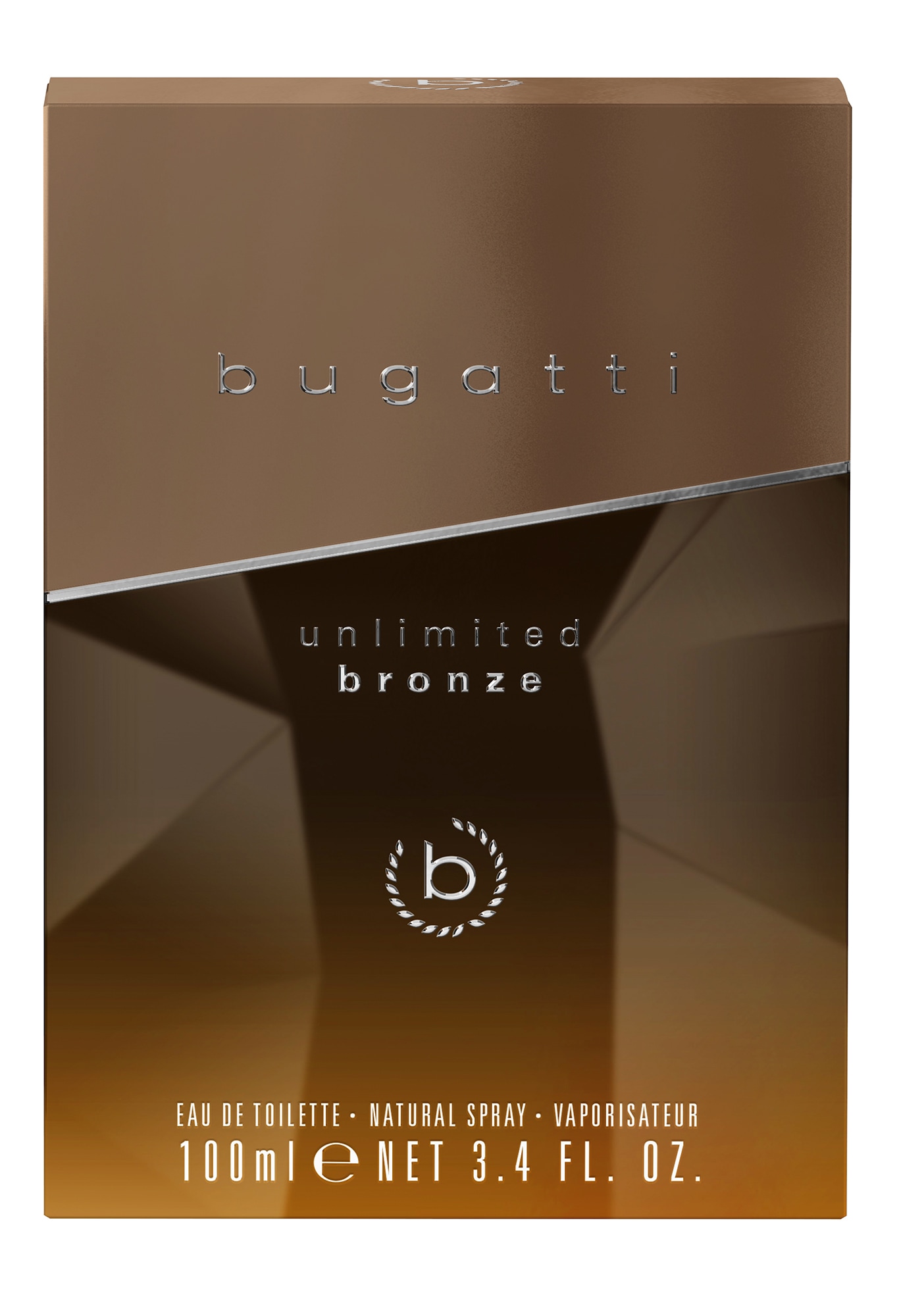 bugatti Eau de Toilette »unlimited bronze« mit flüssiger Formulierung, 100 ml Inhalt