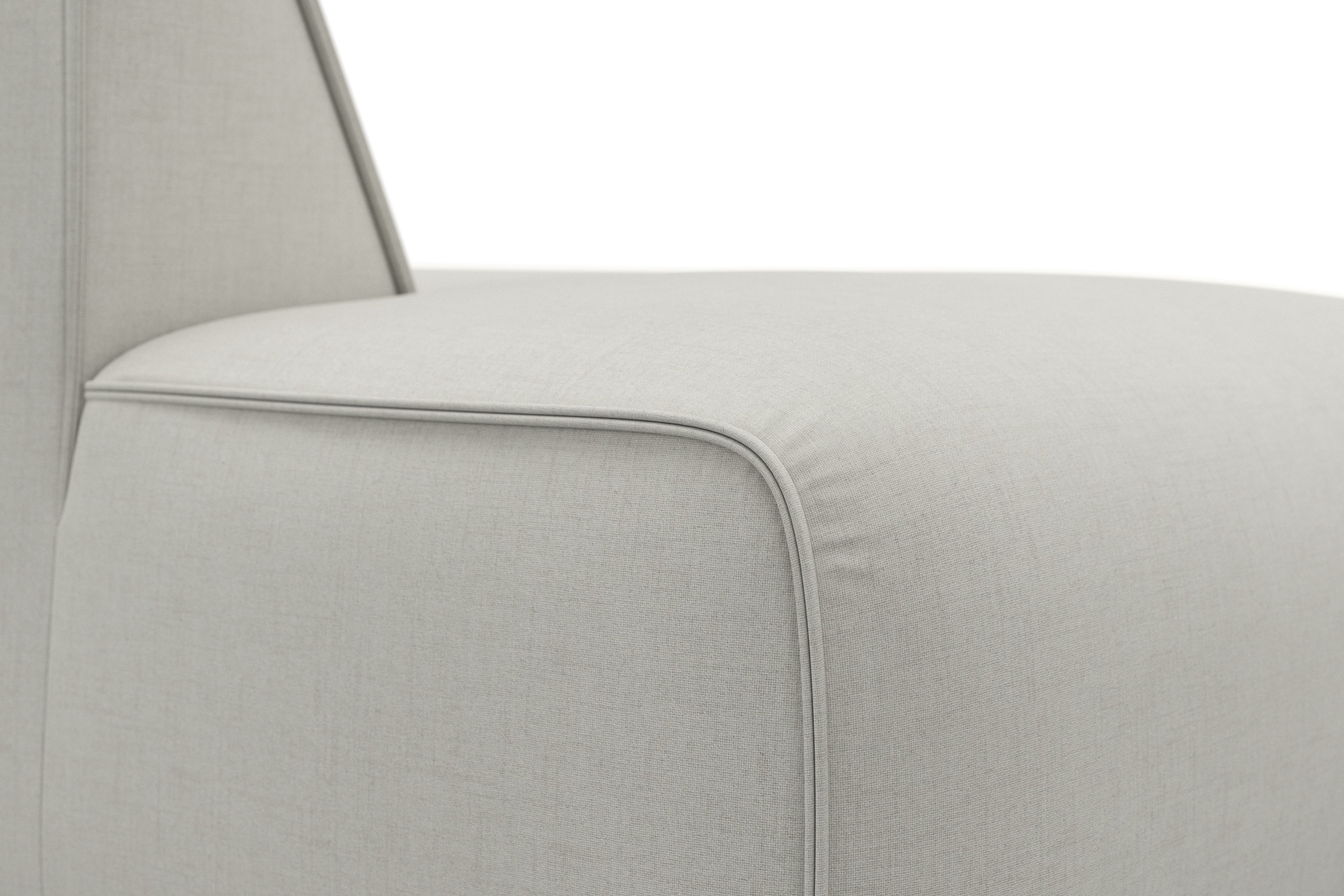 RAUM.ID Ottomane »Merid Chaiselongue, Maße B/T/H: 100/162/70 cm«, als Modul oder separat verwendbar, für individuelle Zusammenstellung
