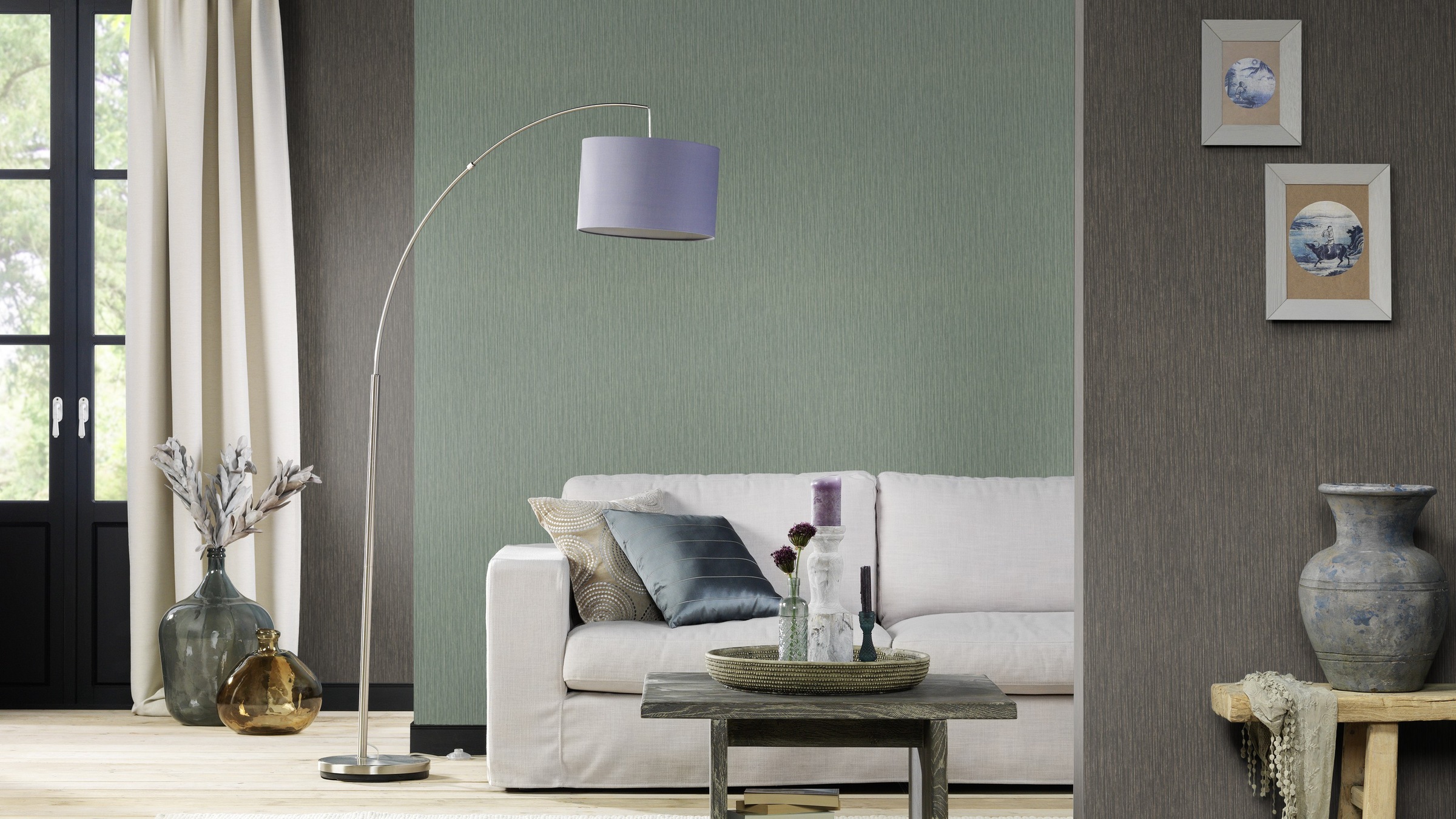 Rasch Vliestapete »Vliestapete Curiosity 537666« einfarbig strukturiert Unitapete