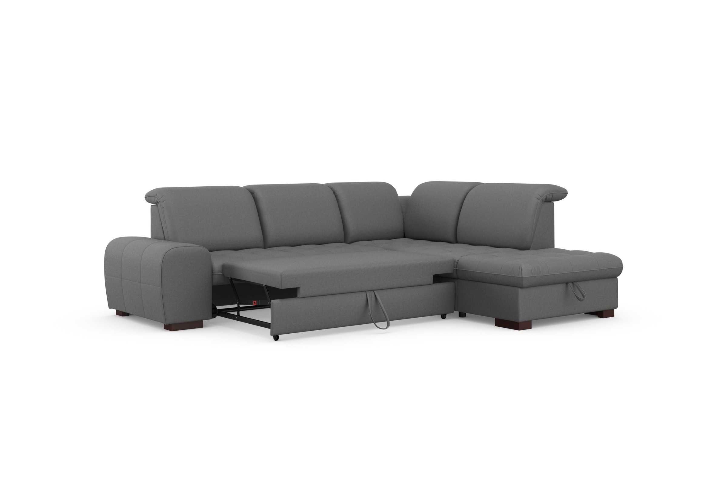 sit&more Ecksofa »Luxor L-Form«, wahlweise mit Bettfunktion, Stauraum und Kopfteilverstellung