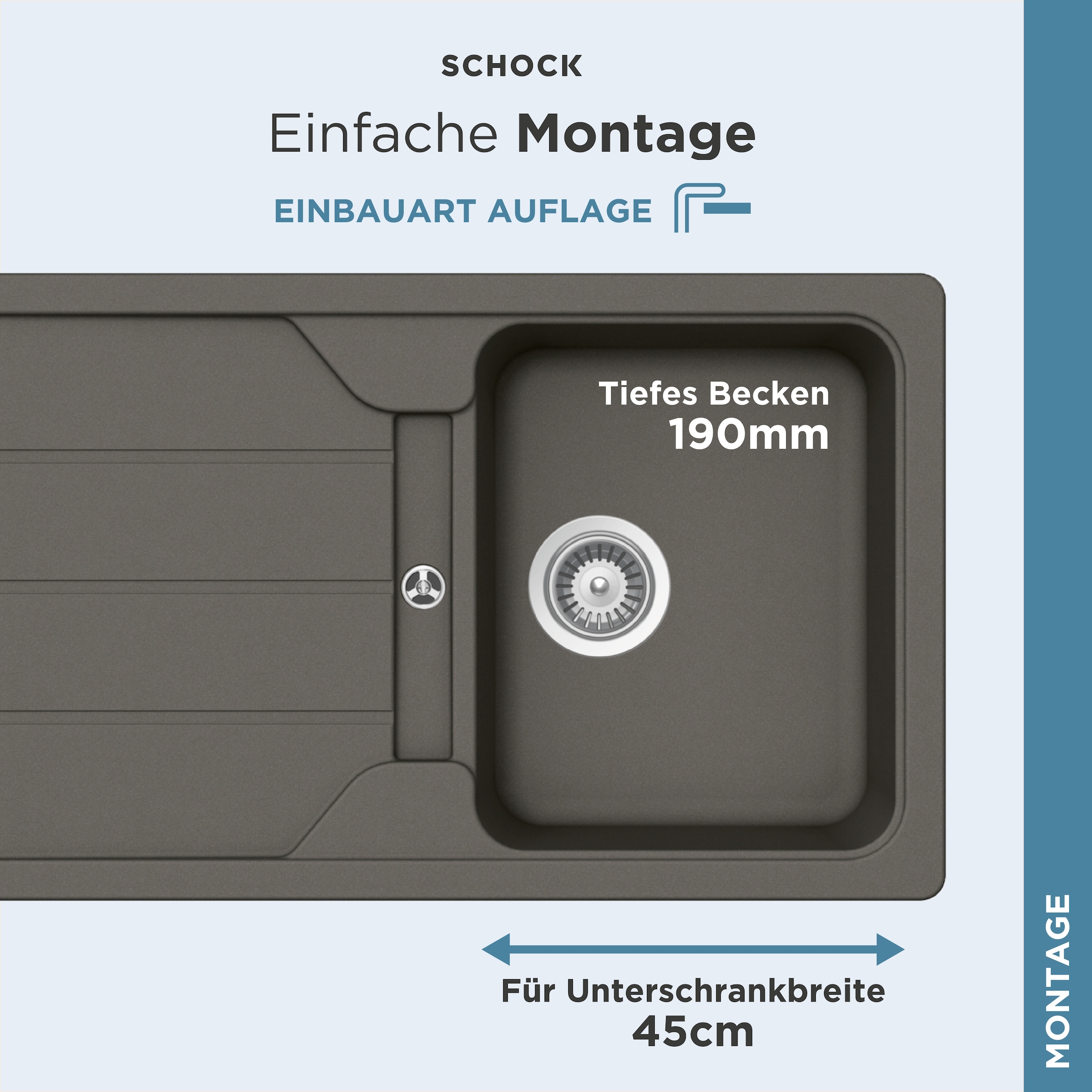 Schock Granitspüle »Formhaus«