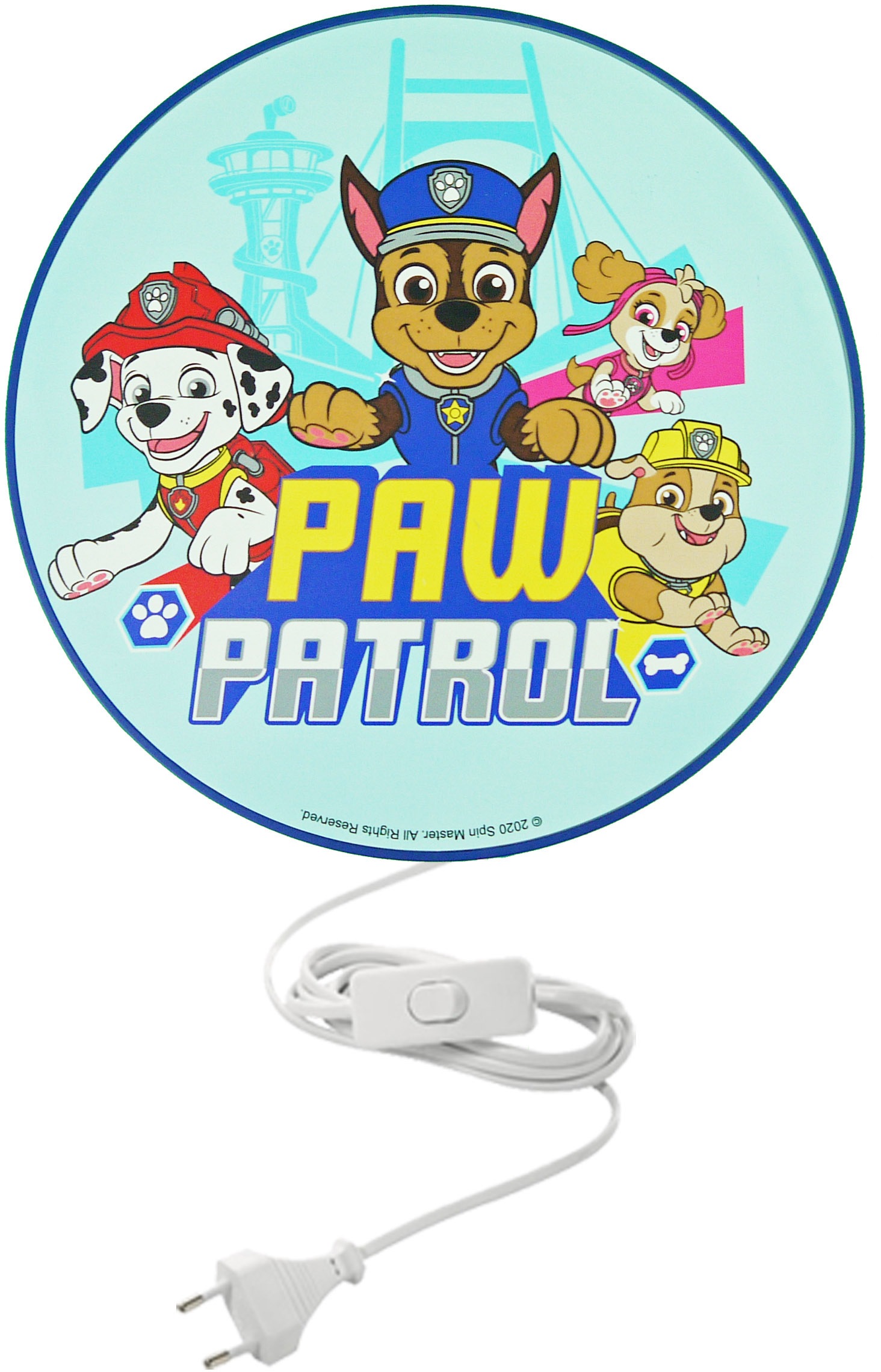 niermann Wandleuchte »Paw Patrol«, 1 flammig-flammig, Wandleuchte Paw Patro günstig online kaufen
