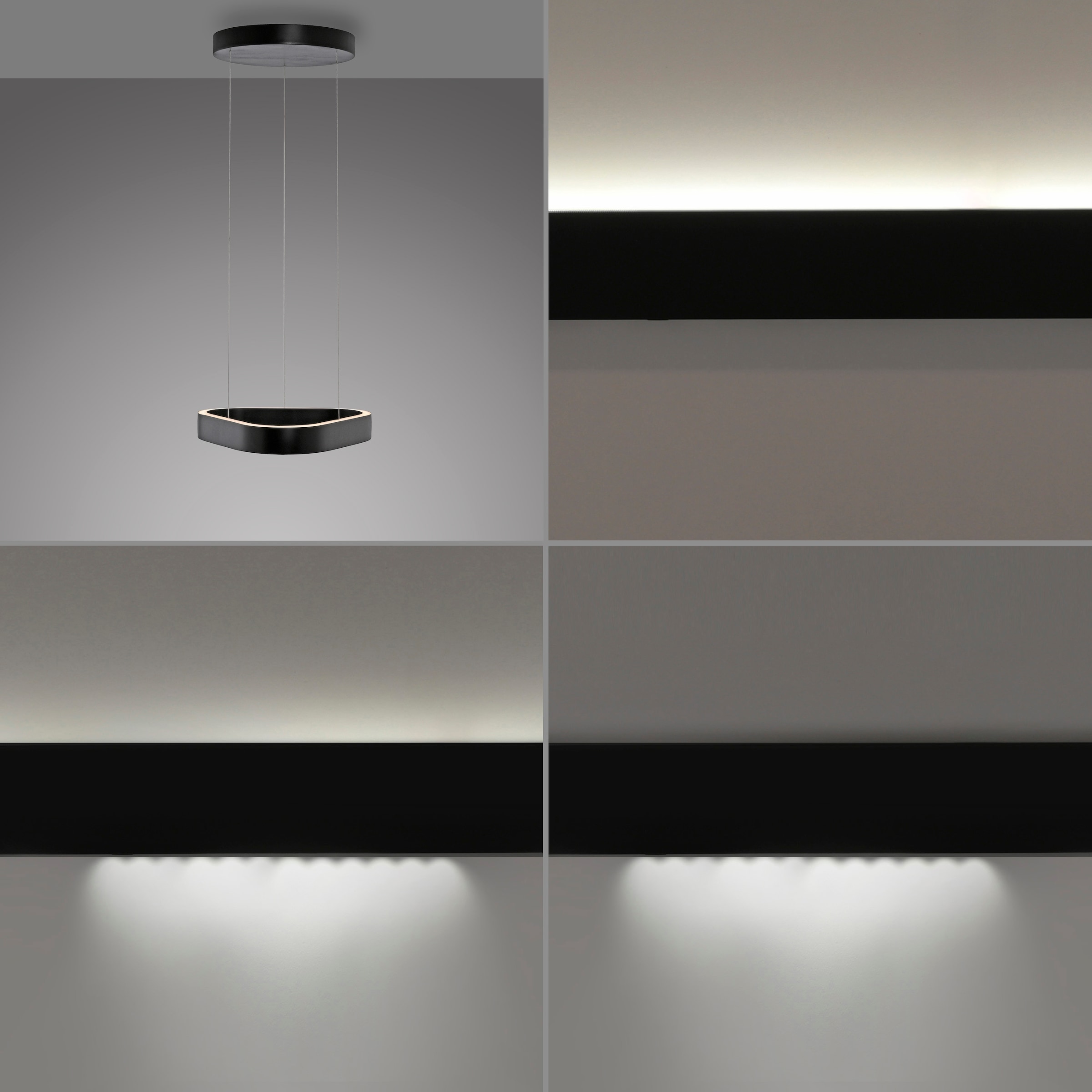 Neuhaus Q DESIGN CONTROL LIGHTS LED Pendelleuchte »Q-STRETTO« LED-Board 1 Stk. warmweiß - kaltweiß