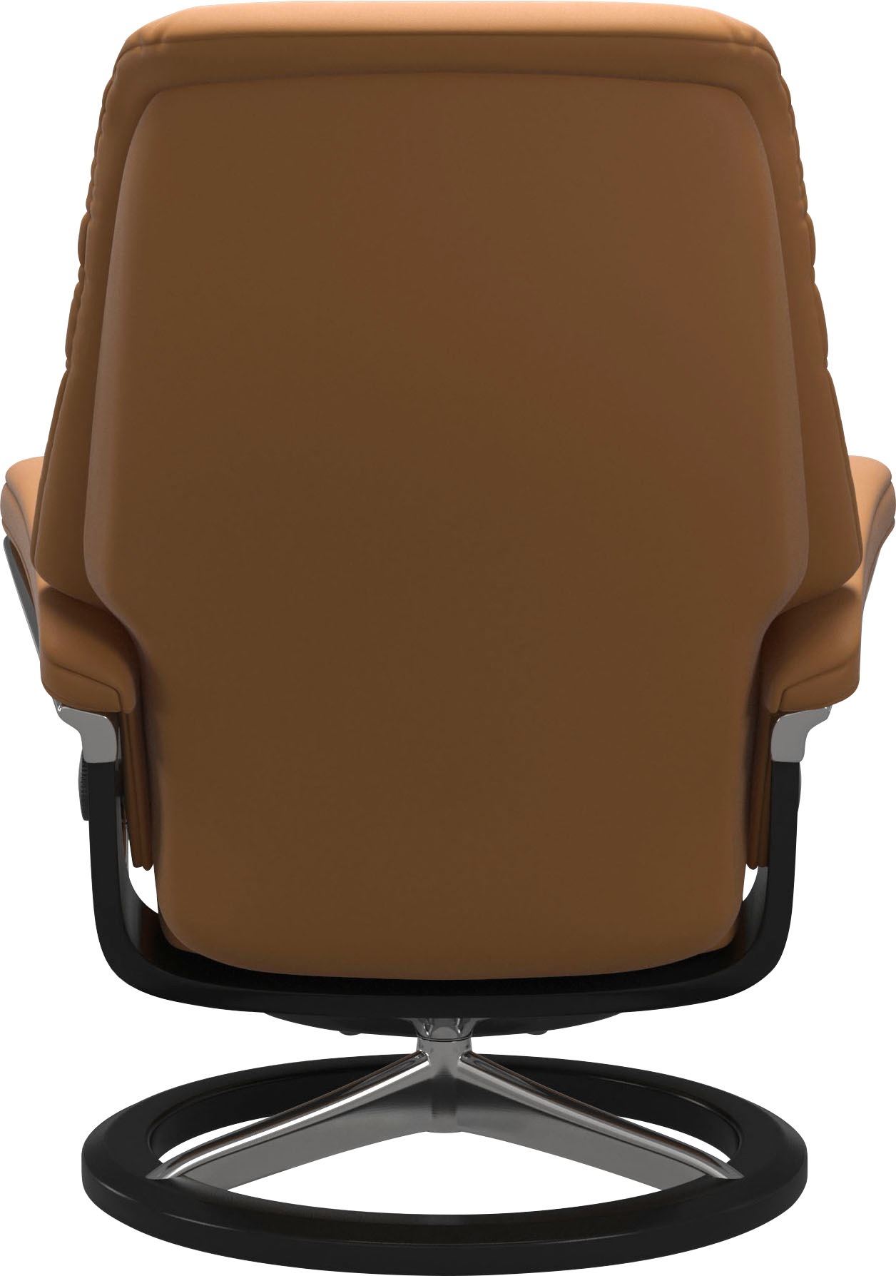Stressless® Relaxsessel »Sunrise«, (Set, Relaxsessel mit Hocker), mit Signature Base, Größe S, Gestell Schwarz