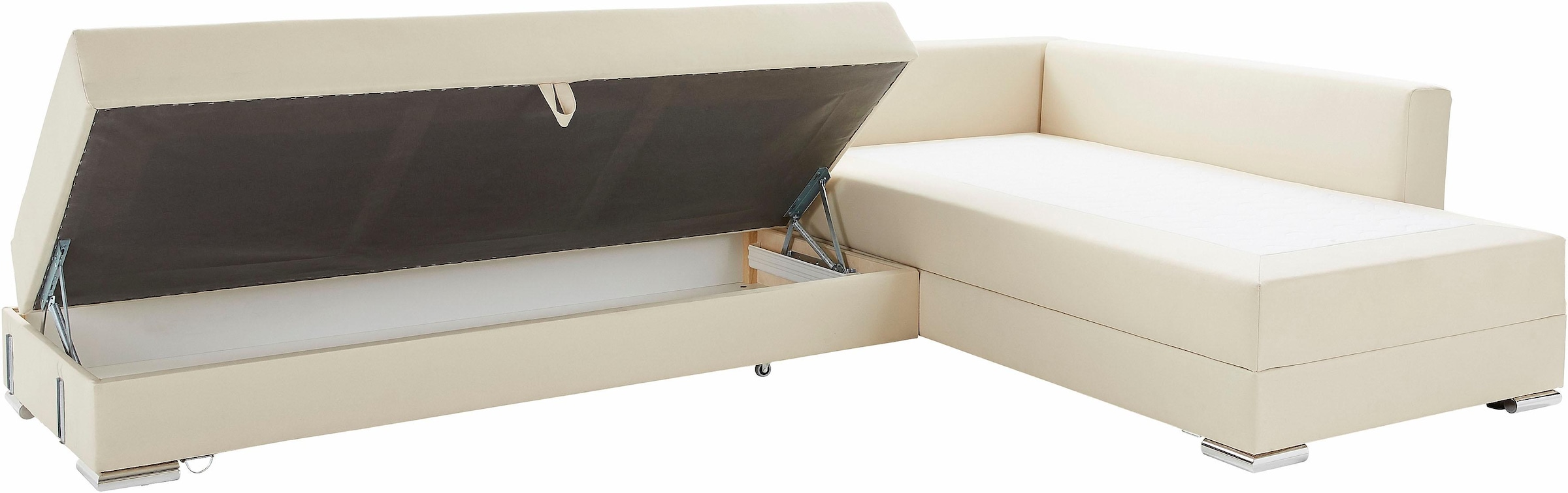 INOSIGN Ecksofa »Night & Day L-Form«, mit Bettfunktion 180 cm, Dauerschlaffunktion