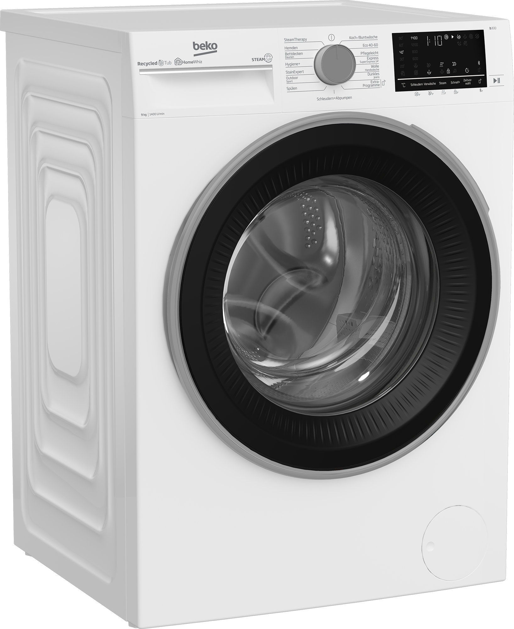 b300, U/min, online 99% kaufen B3WFU59415W2, BEKO allergenfrei SteamCure kg, 9 Waschmaschine, 1400 -