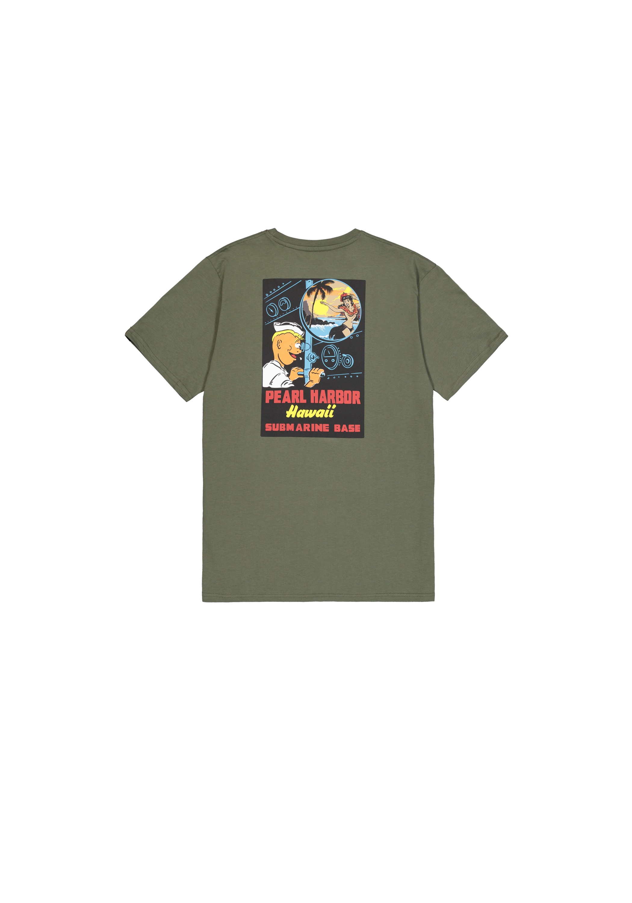 Alpha Industries T-Shirt »Alpha Industries Men - T-Shirts Pearl Harbor T Back Print«