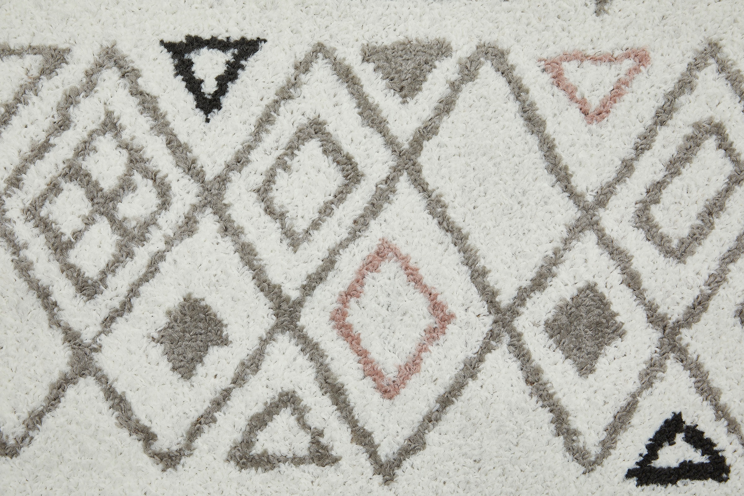 Andiamo Teppich »Bolonia 3«, rechteckig, 6 mm Höhe, Kurzflor, modernes Rauten Muster, ideal im Wohnzimmer & Schlafzimmer