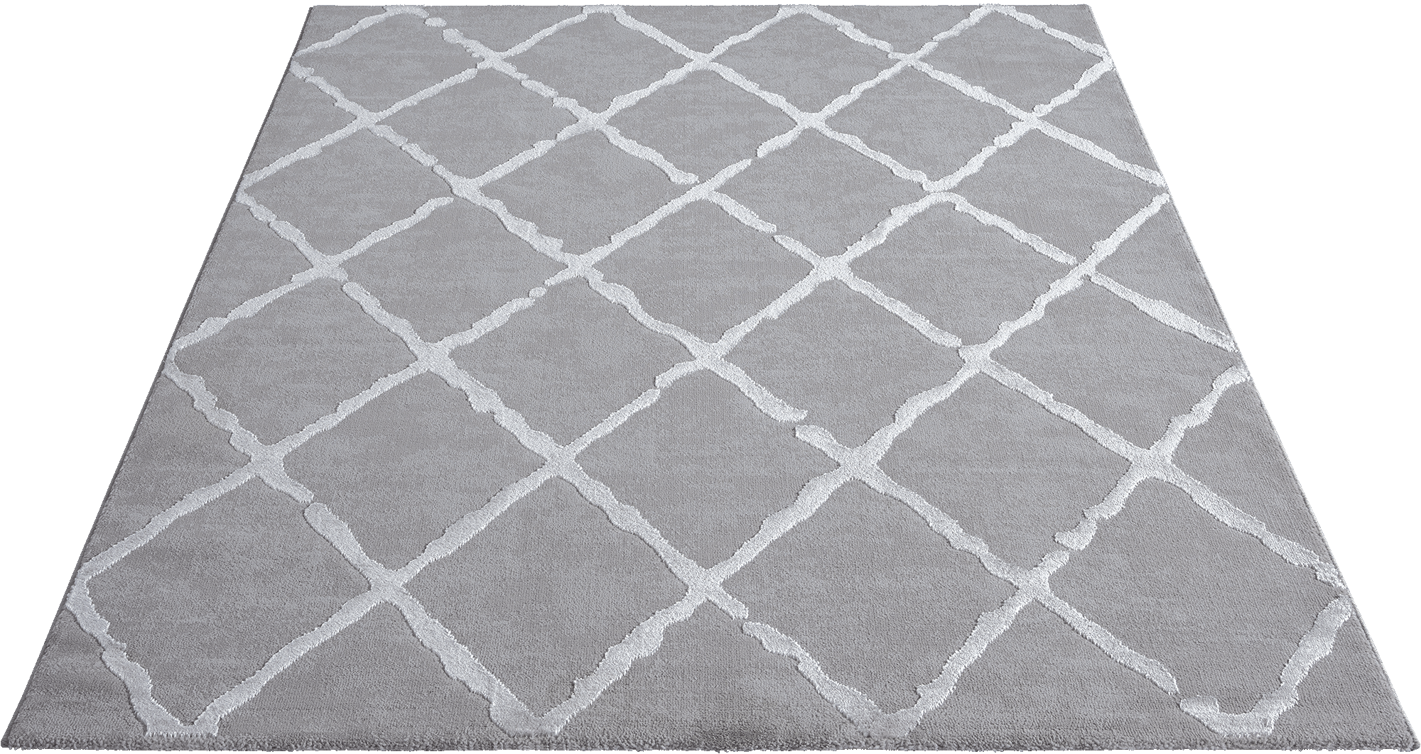 the carpet Teppich »Knight«, rechteckig, 12 mm Höhe, moderner Wohnzimmer Teppich elegant glänzender Flor