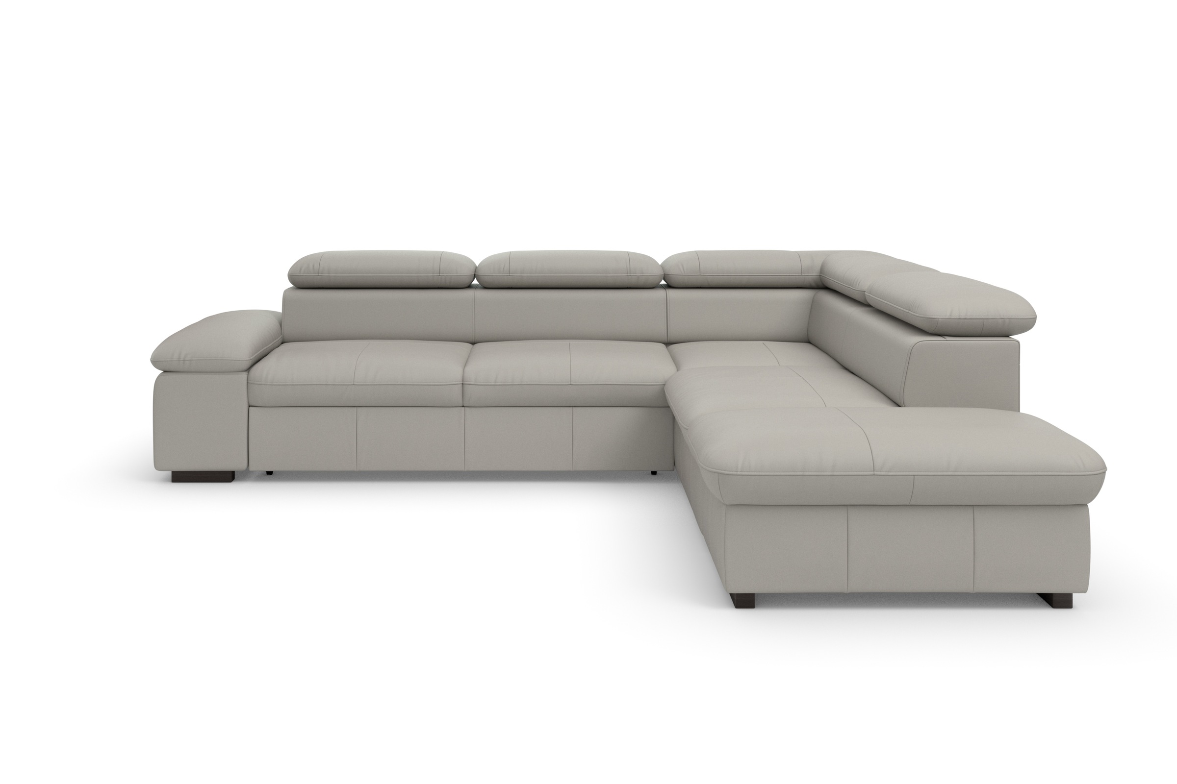 Home affaire Ecksofa »Alberto L-Form«, mit Kopfteilverstellung, wahlweise mit Bettfunktion