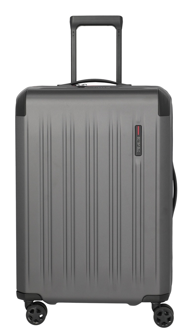 travelite Trolleyset »DYNAMIIC S/M/L, verschiedene Farben«, (Set, 3 tlg., S/M/L), Hartschalen-Koffer ABS Volumenerweiterung bei M/L