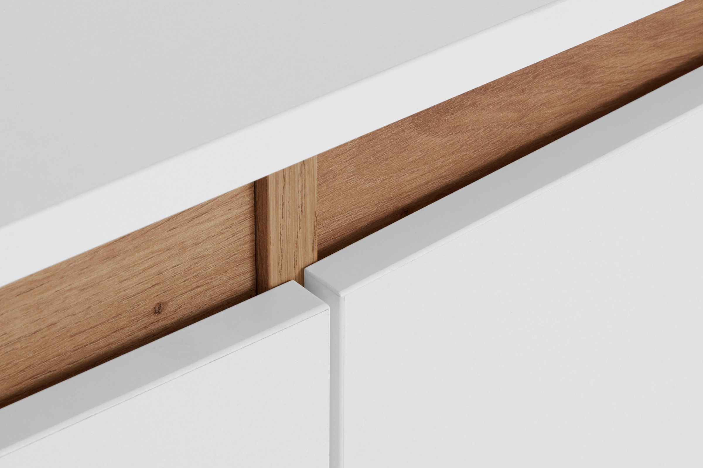 Homexperts Sideboard »Vicky«, Breite 160 cm oder 180 cm, in matt weiß