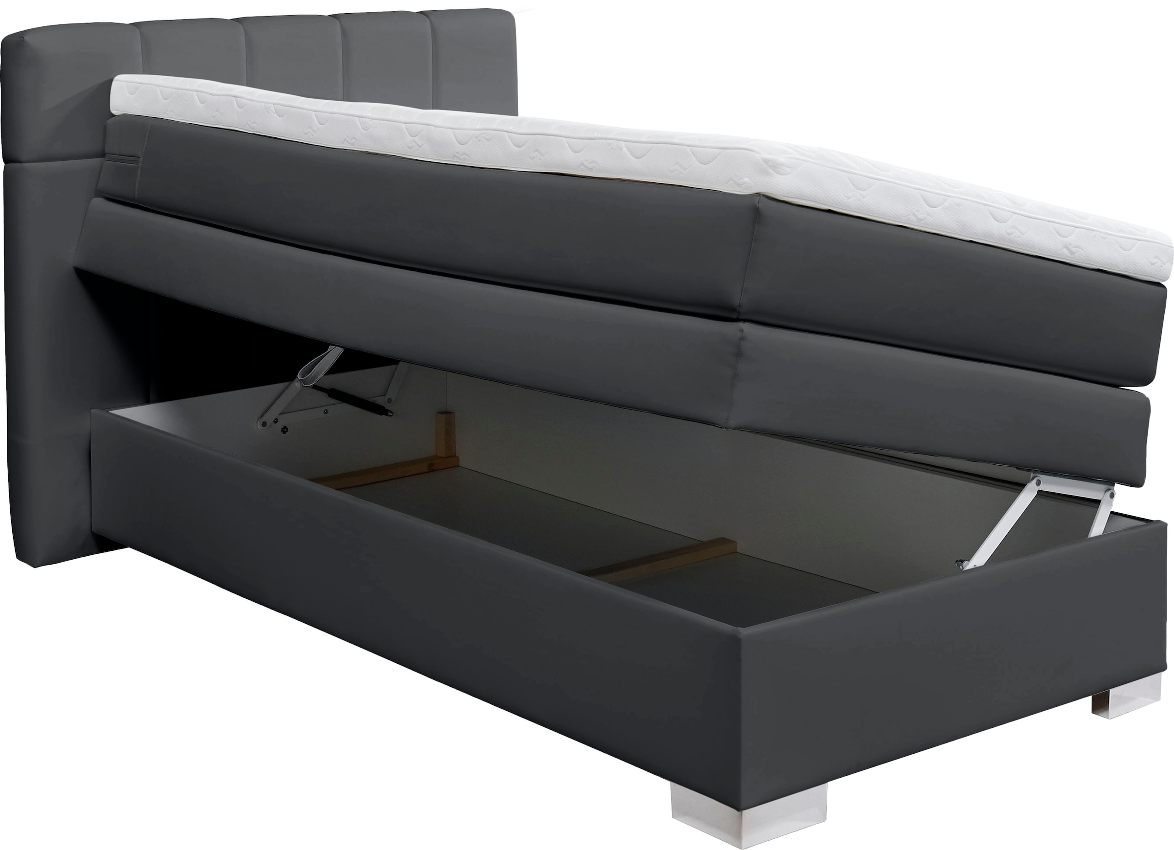 INOSIGN Boxspringbett »Airdrie«, inkl. Bettkasten und Topper