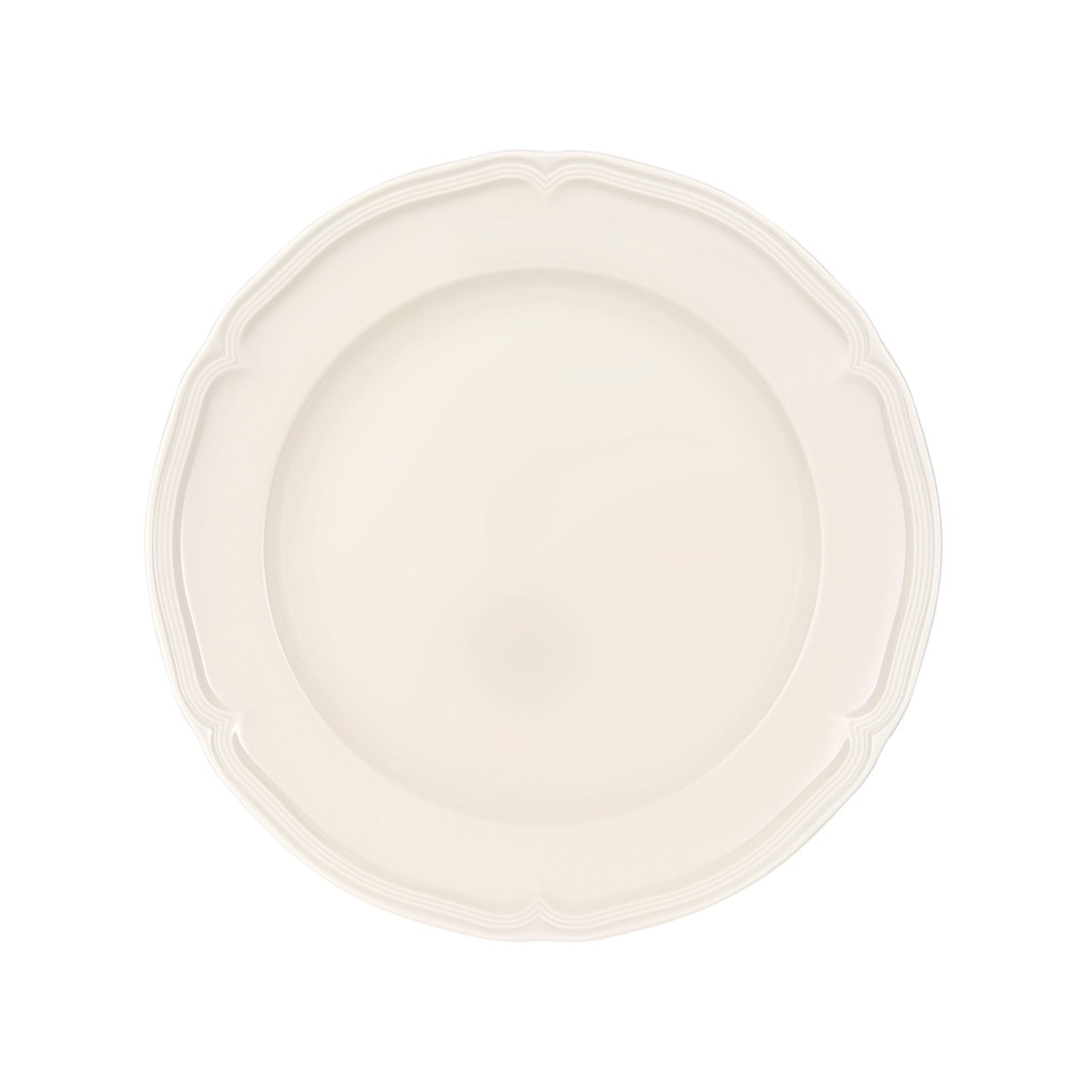 Villeroy & Boch Speiseteller »Speiseteller Manoir ø 26,7 cm weiß« günstig online kaufen