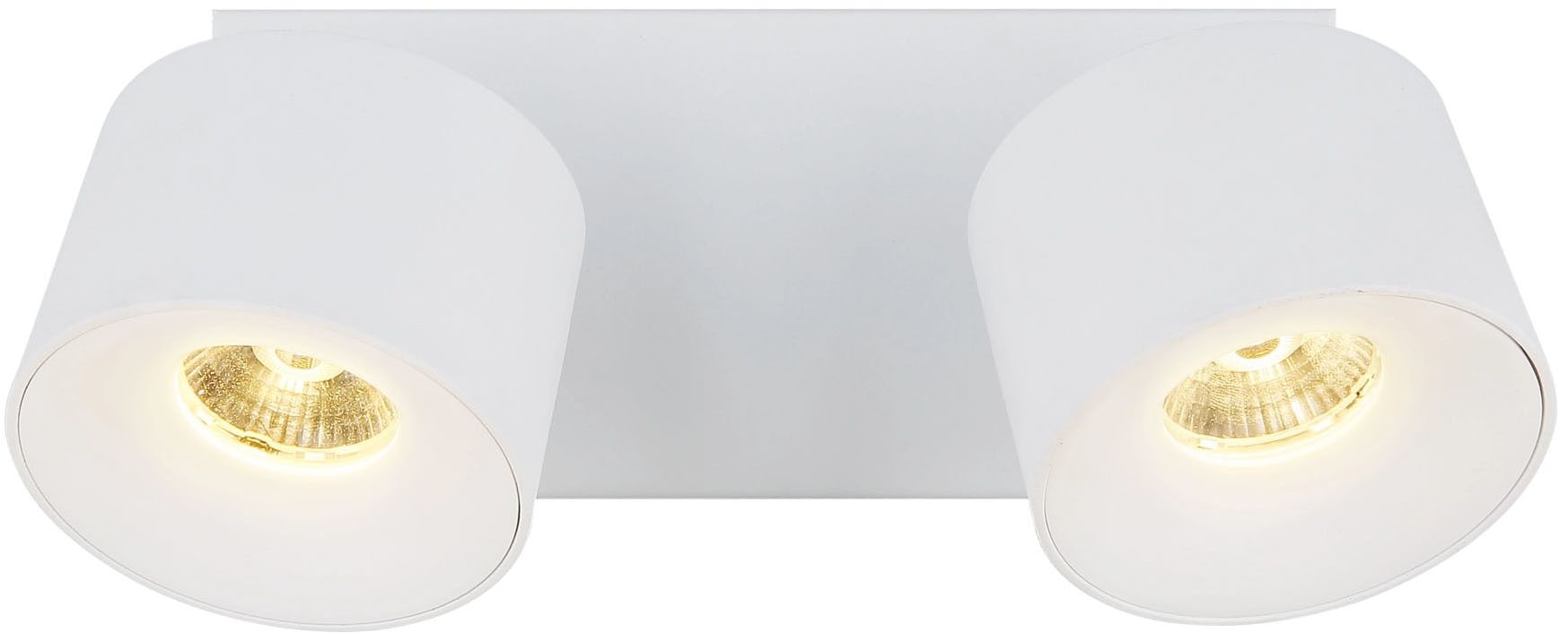 GLOBO LIGHTING LED Deckenstrahler »RAE«, 2 flammig, Leuchtmittel LED-Modul | LED fest integriert, mit schwenkbare und runde -zylindrischen LED-Strahlern