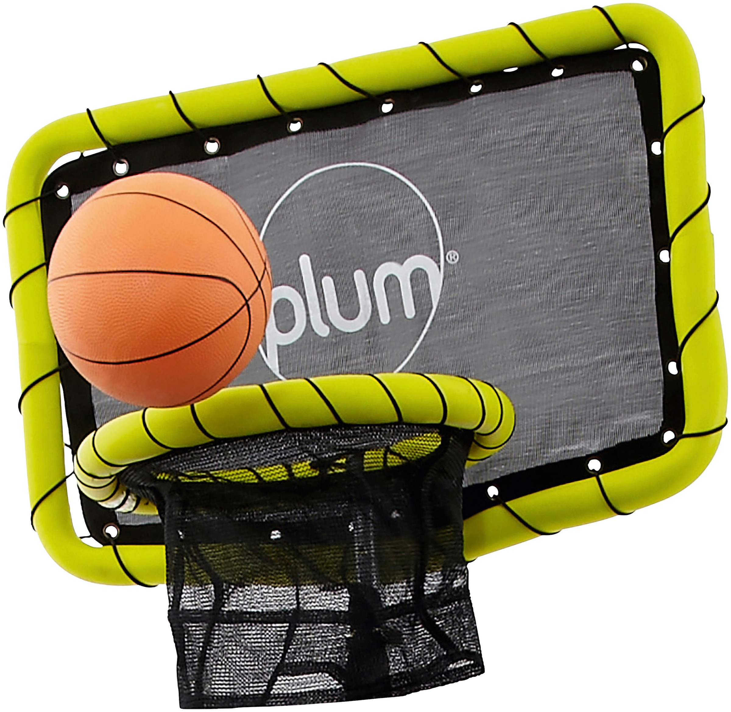 Basketballkorb, (Set), für Trampoline mit Sicherheitsnetz, 244-426 cm Durchmesser