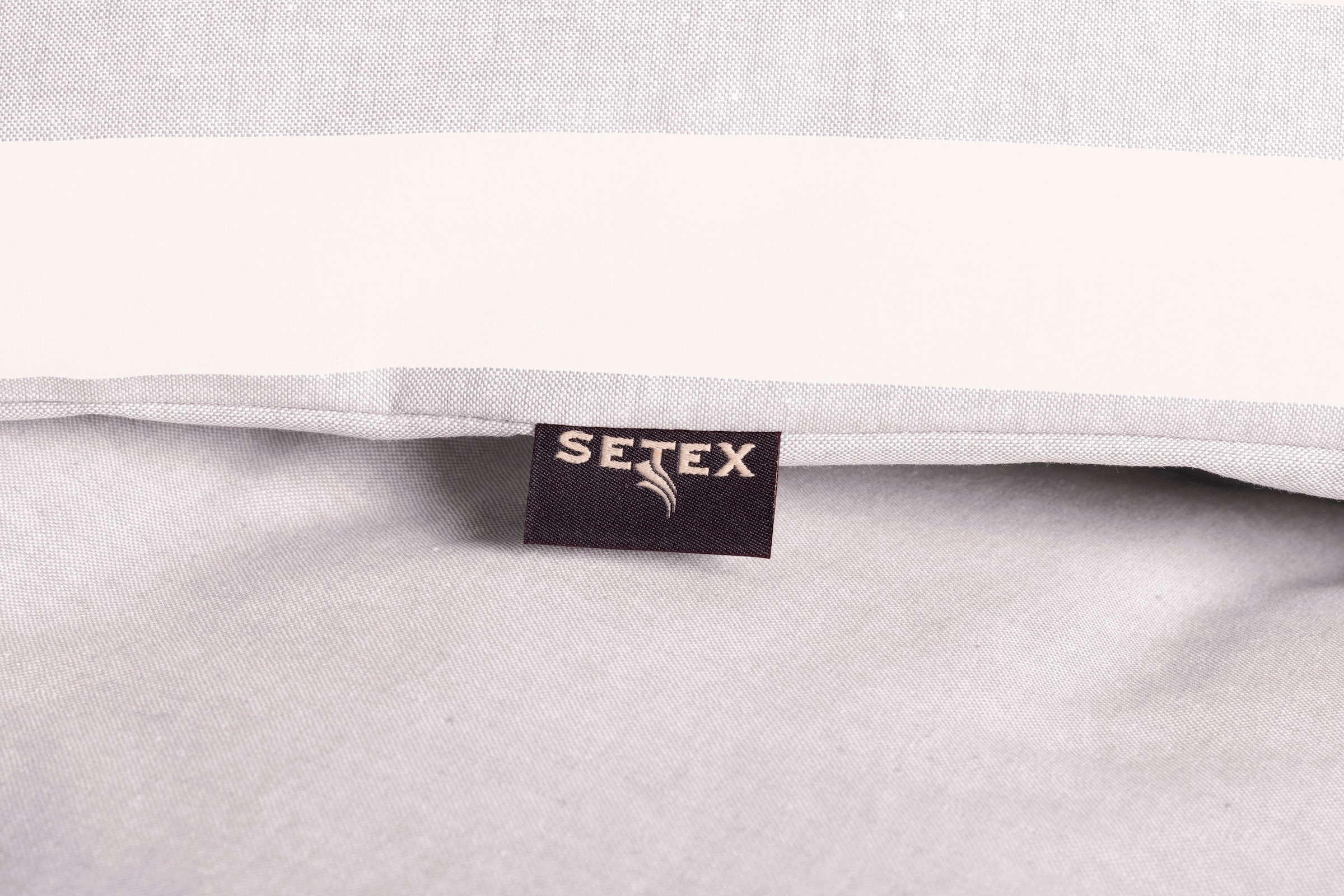 SETEX Wendebettwäsche »Baumwoll Streifen«, in tollen Unifarben und gestreift